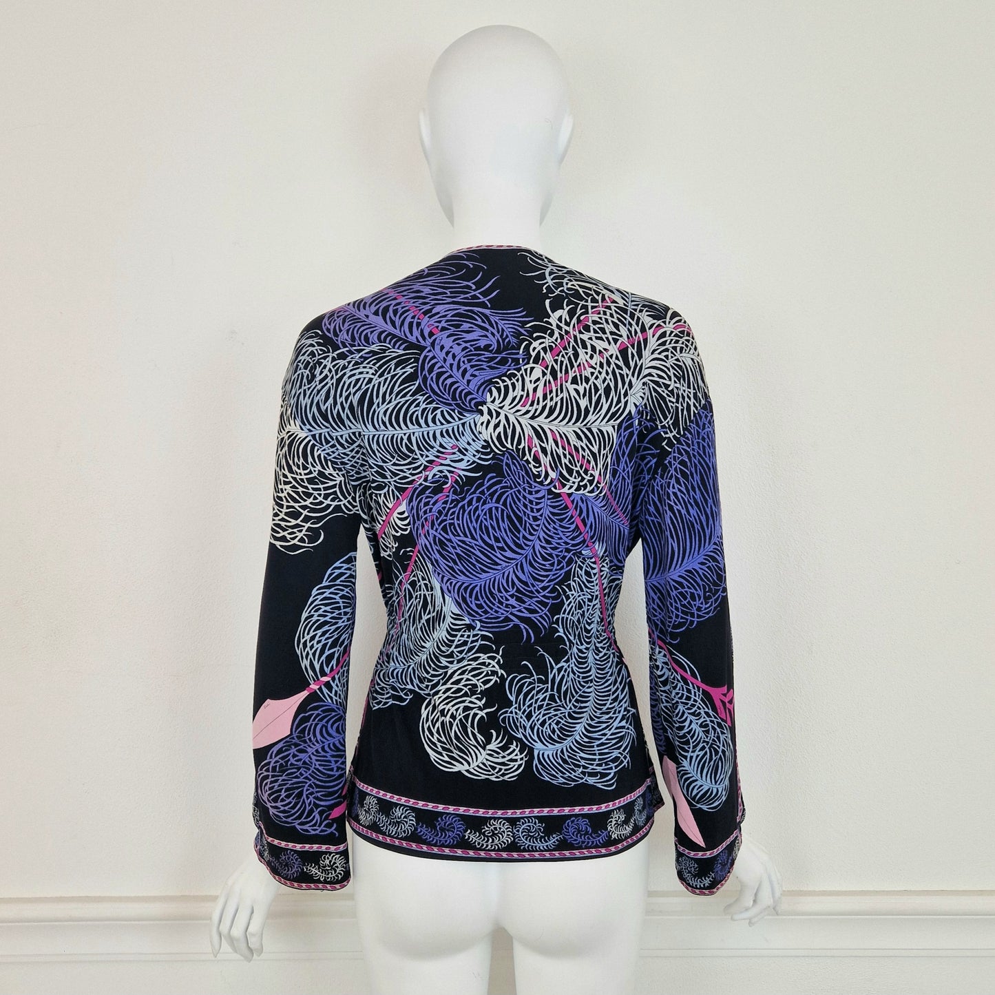 Emilio Pucci | Blusa vintage jersey di seta