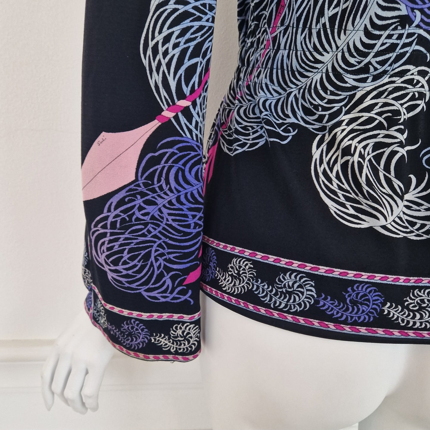 Emilio Pucci | Blusa vintage jersey di seta