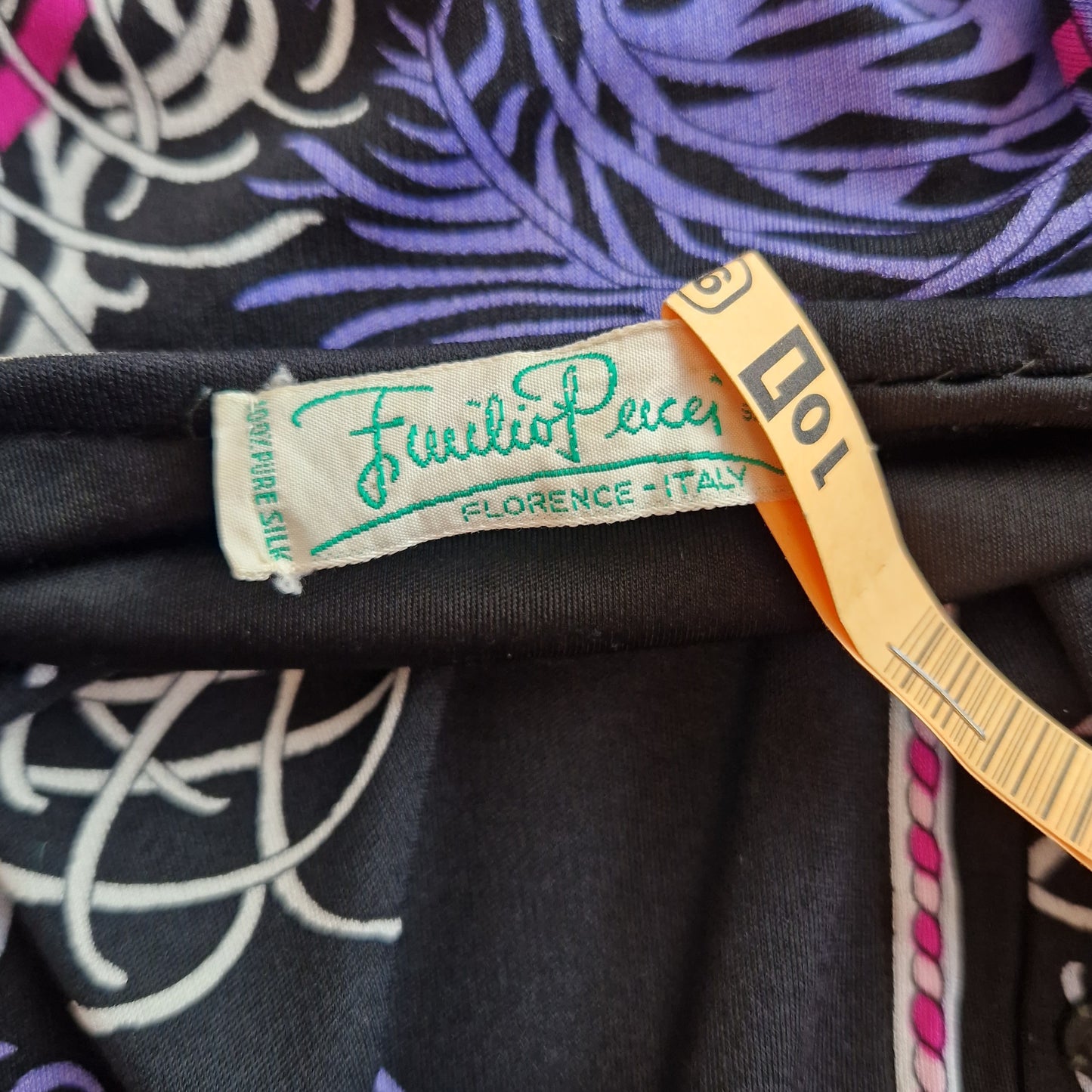 Emilio Pucci | Blusa vintage jersey di seta