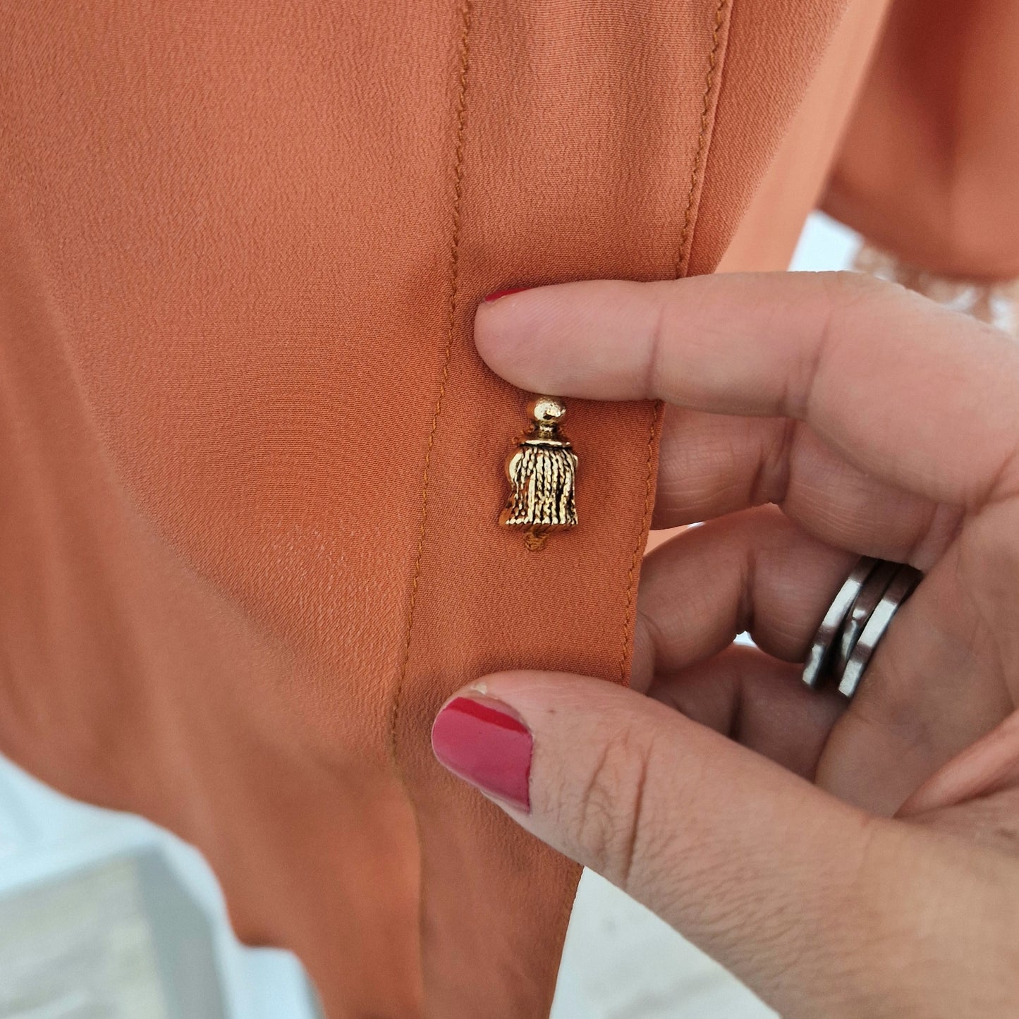 Ferretti | Camicia vintage misto seta
