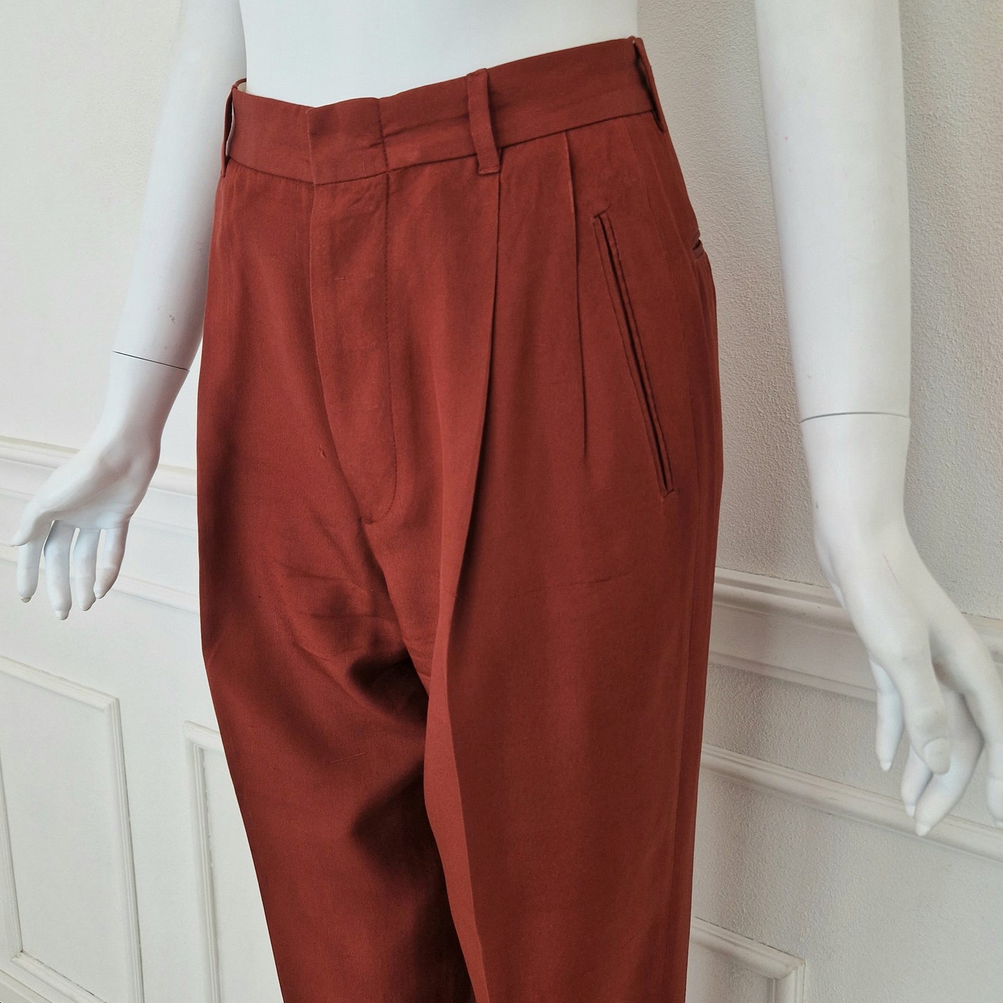 Romeo Gigli | Pantaloni in seta 1991