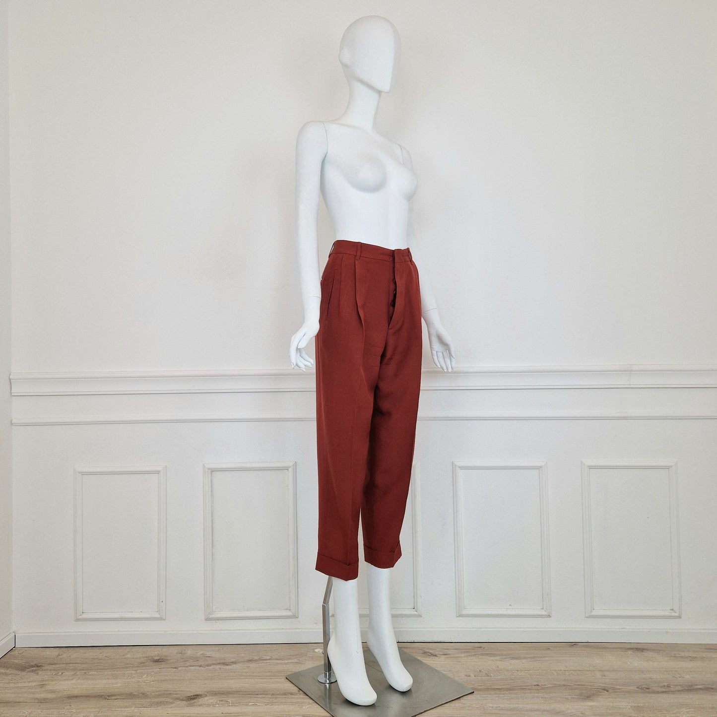 Romeo Gigli | Pantaloni in seta 1991