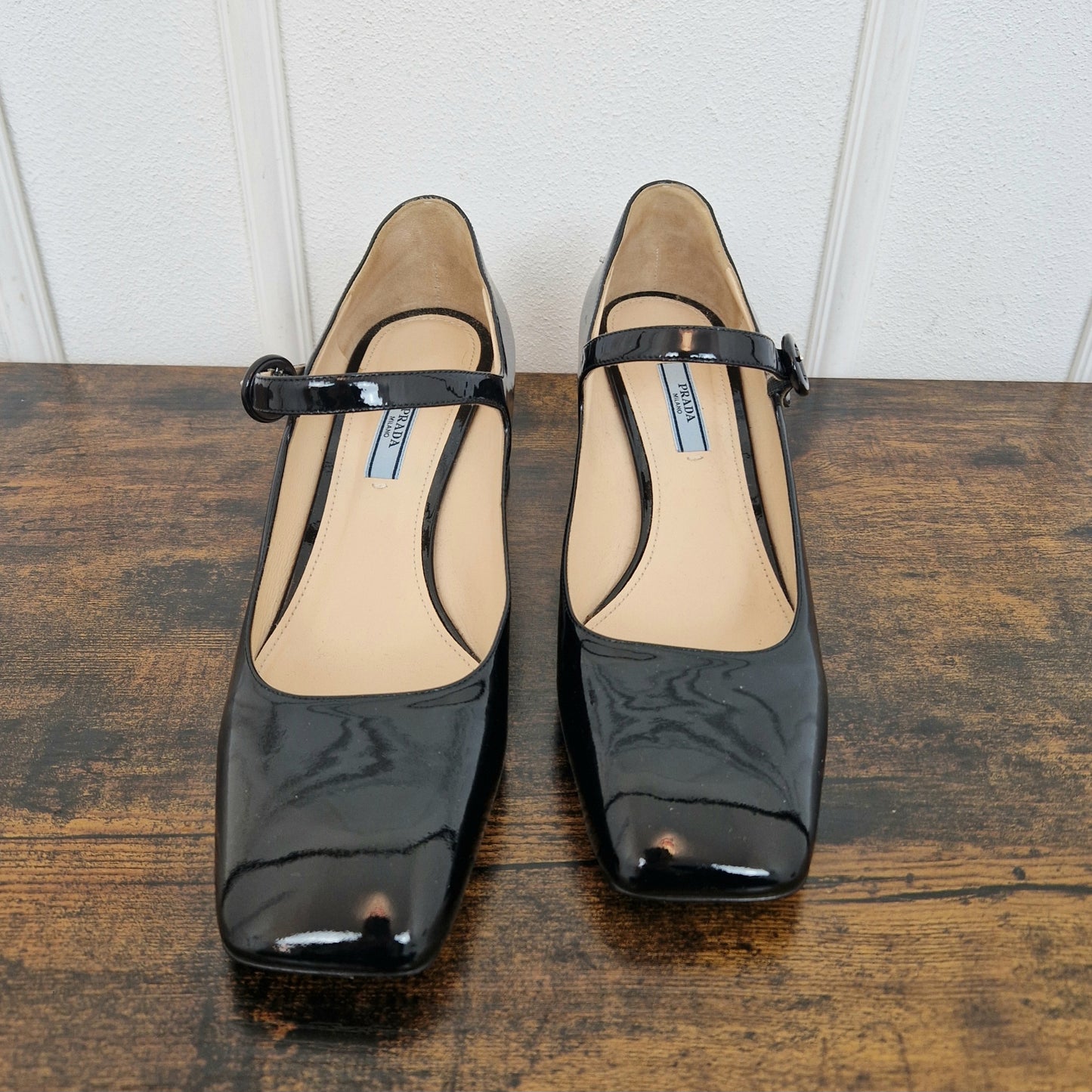 Prada | Mary jane vernice nera nr.40