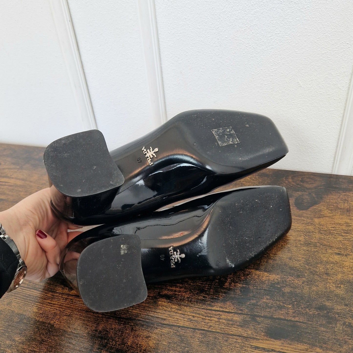 Prada | Mary jane vernice nera nr.40