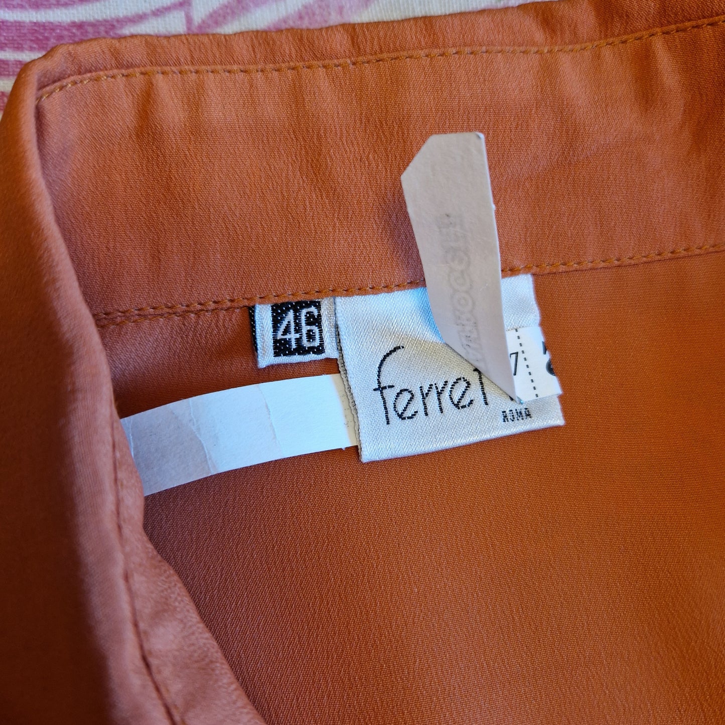 Ferretti | Camicia vintage misto seta