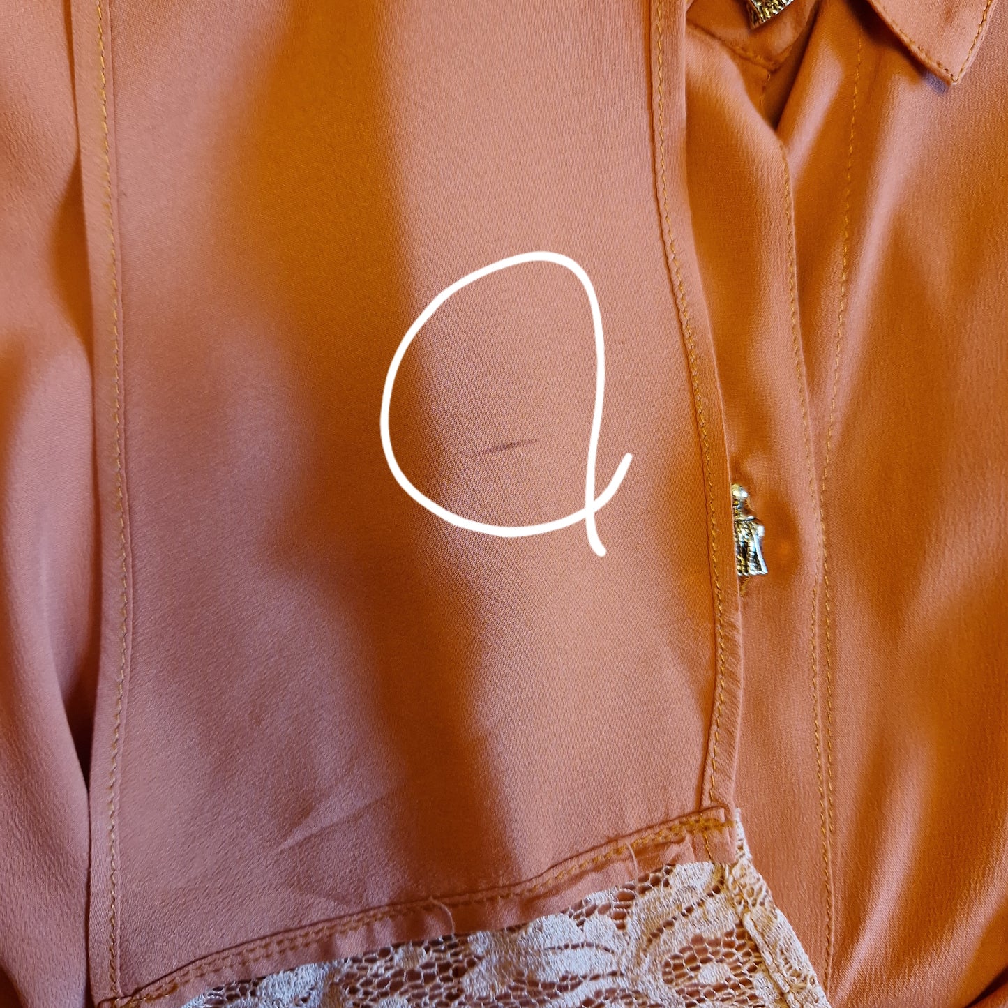 Ferretti | Camicia vintage misto seta