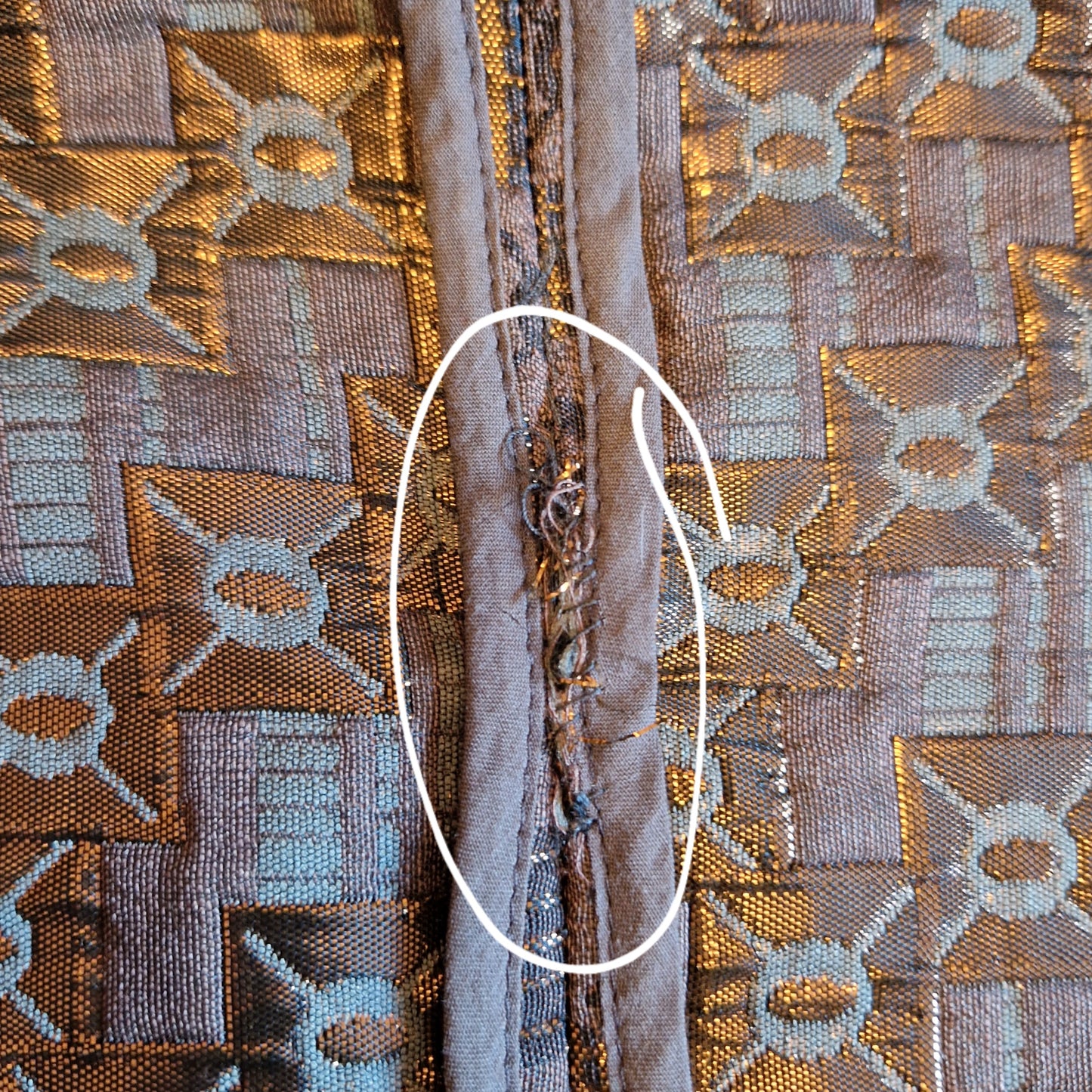 Marni | Giacca marrone filo lurex