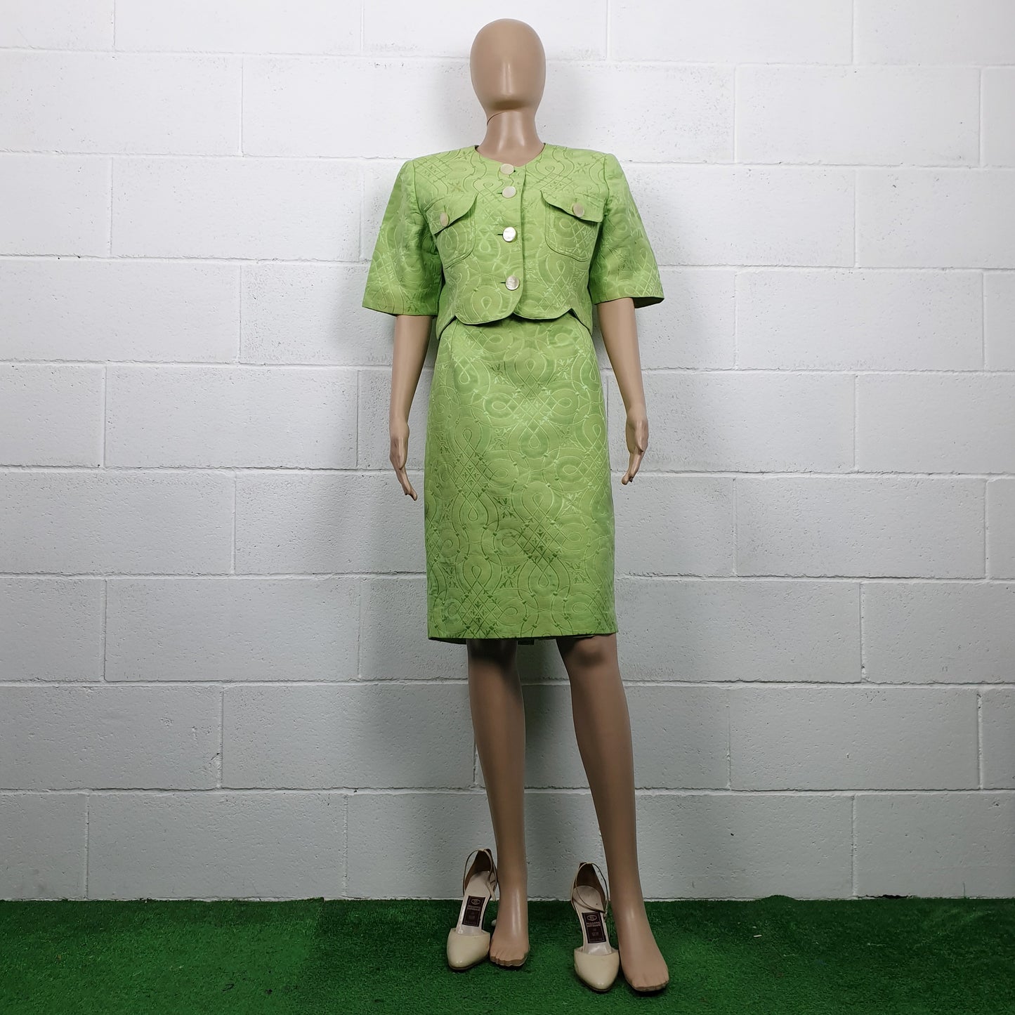 Tailleur Valentino Miss V verde