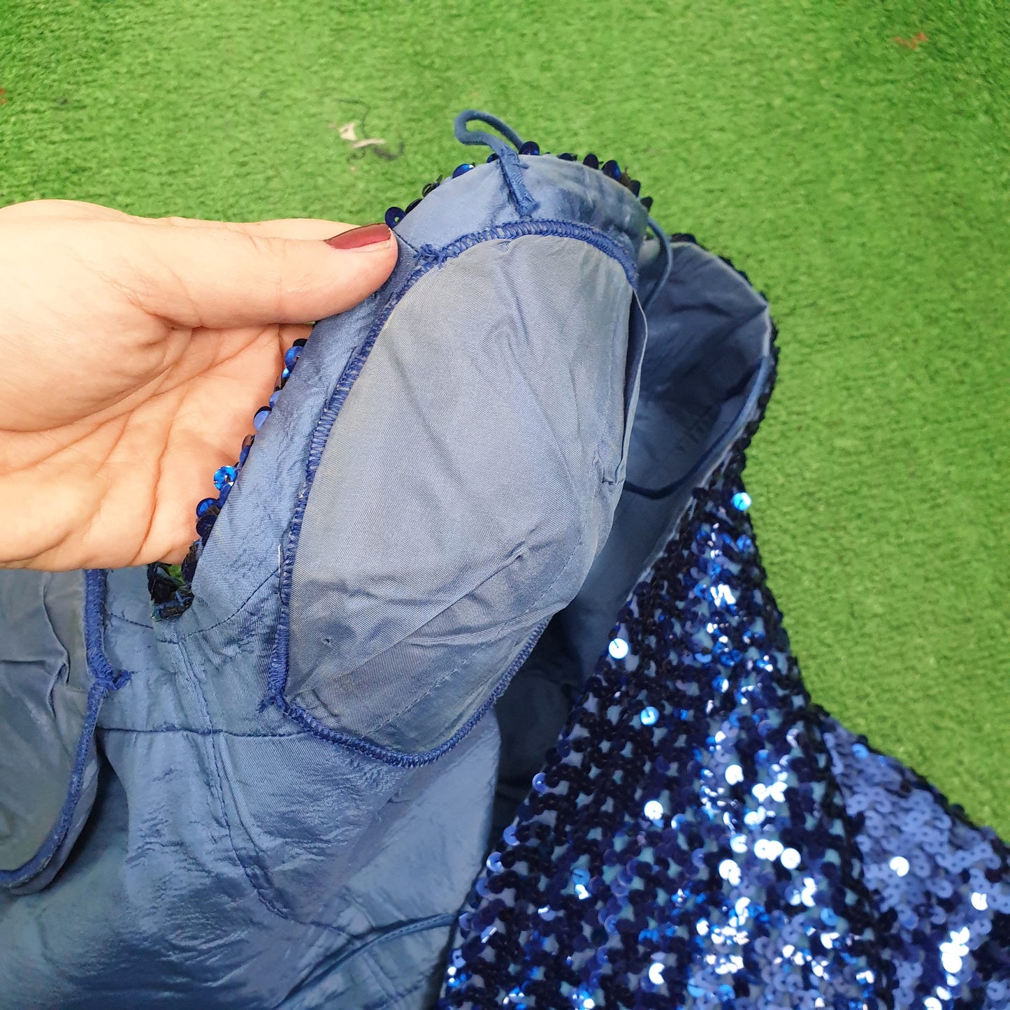 Abito Pierre Cardin paillettes