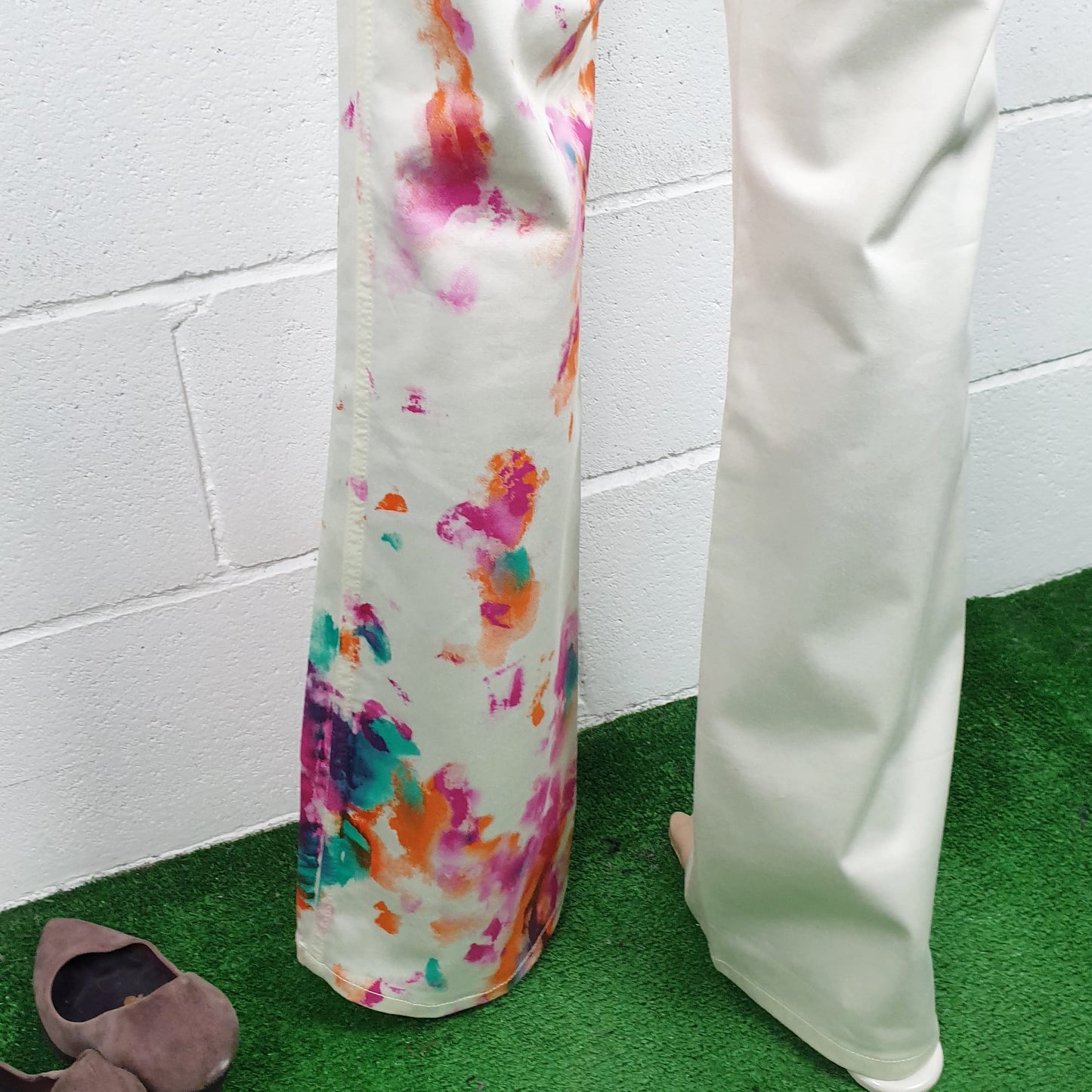 Pantaloni Krizia con pennellate