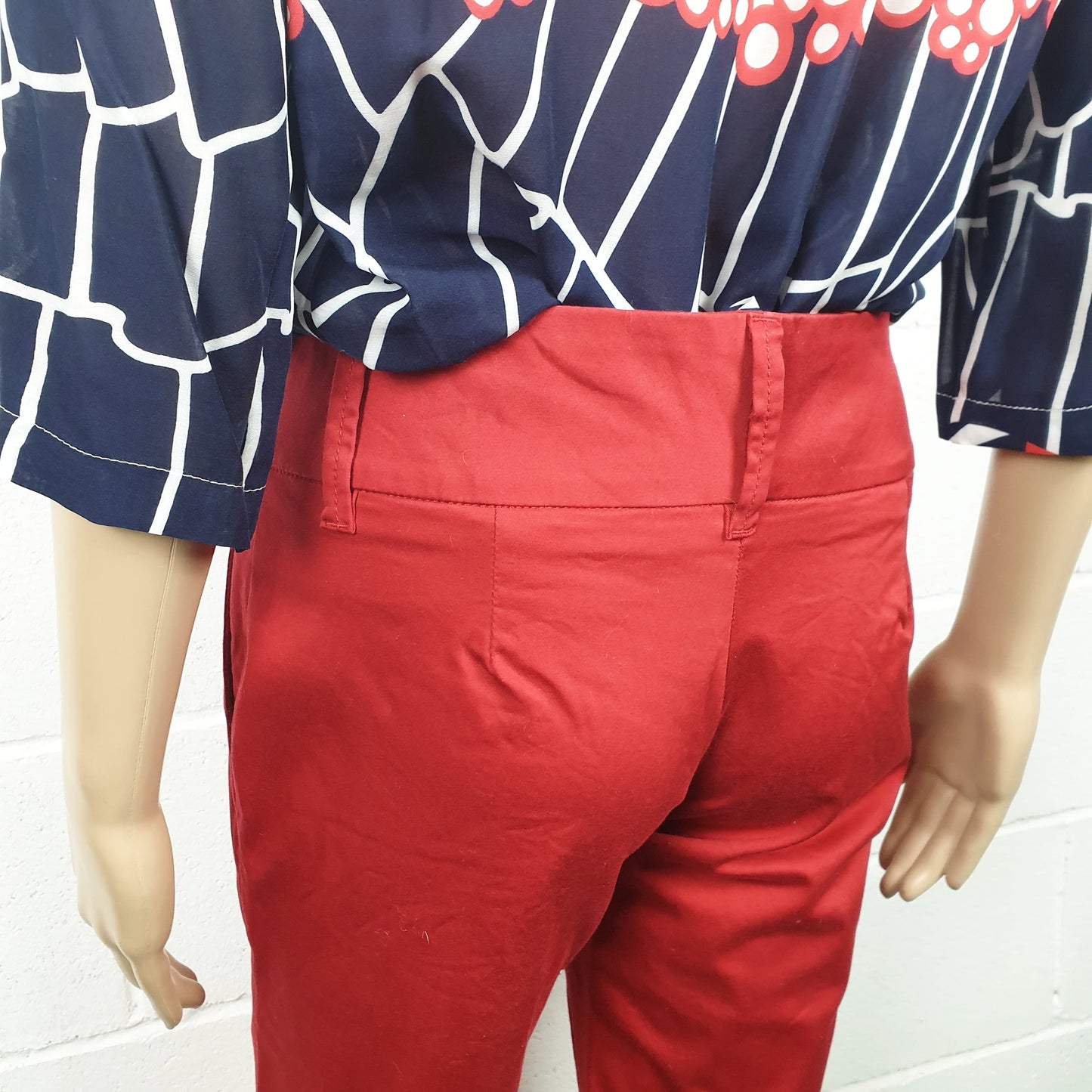 Pantaloni Moschino rossi