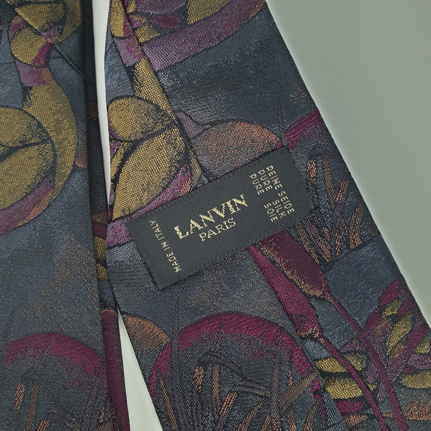 Cravatta Lanvin papere