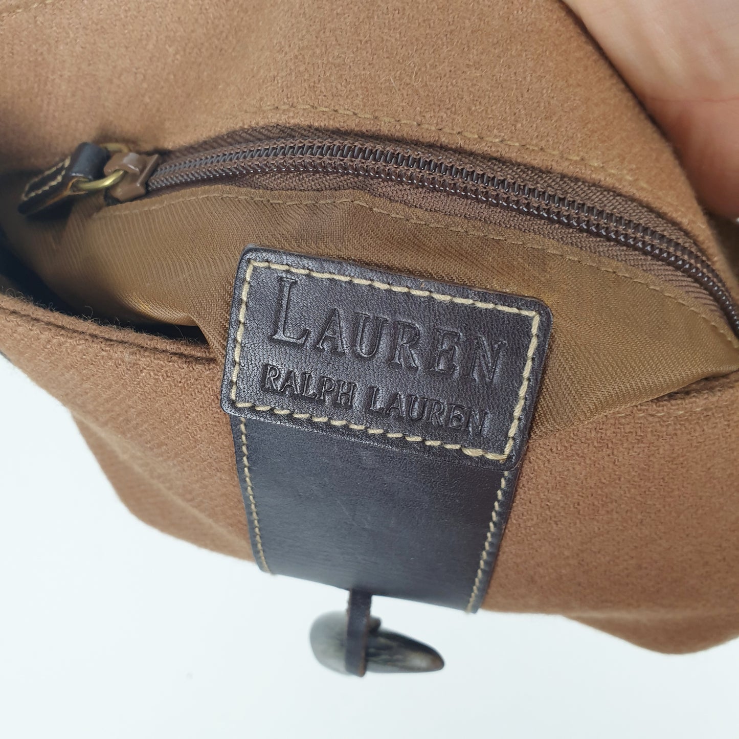 Borsetta Ralph Lauren in lana