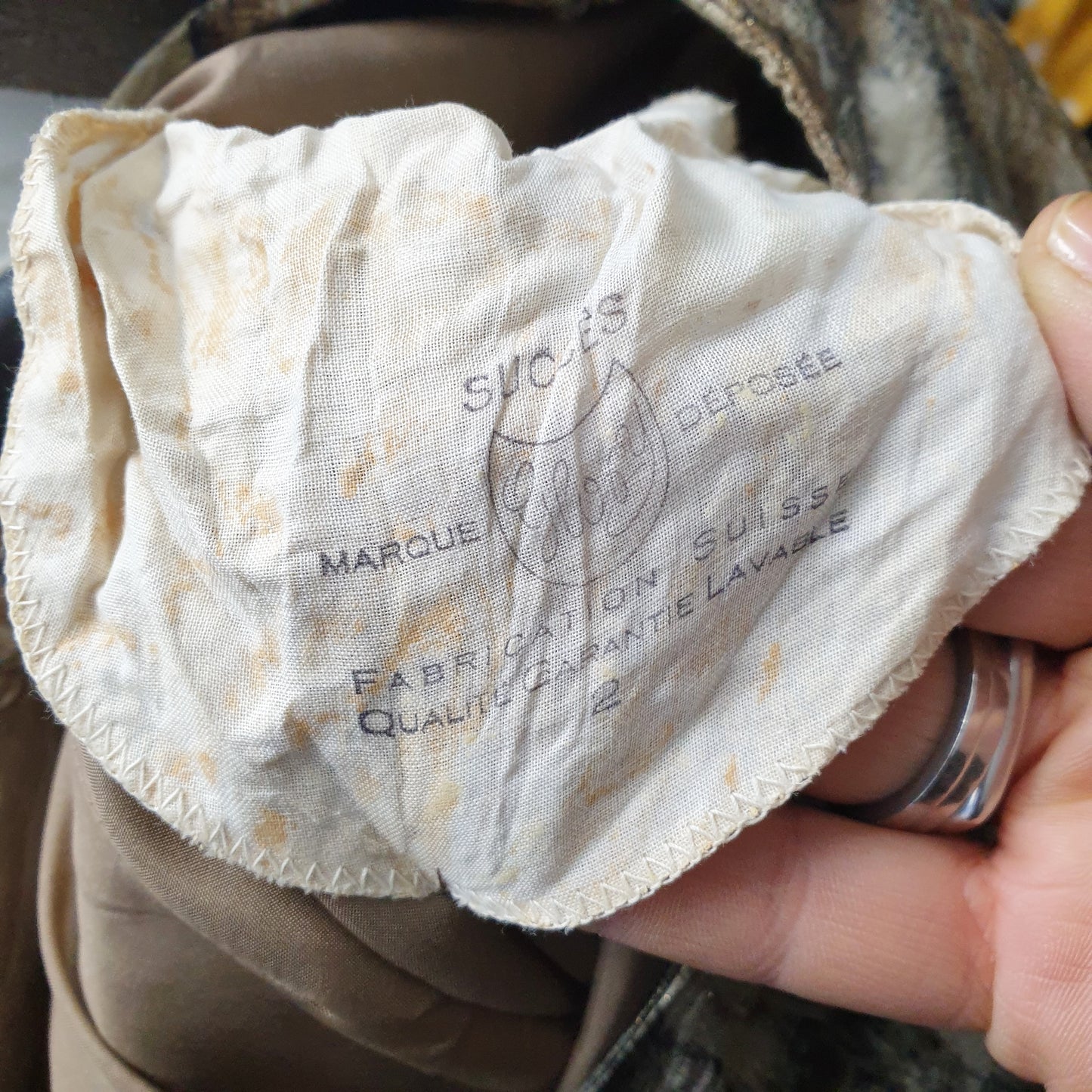 Top sartoriale pennellate oro