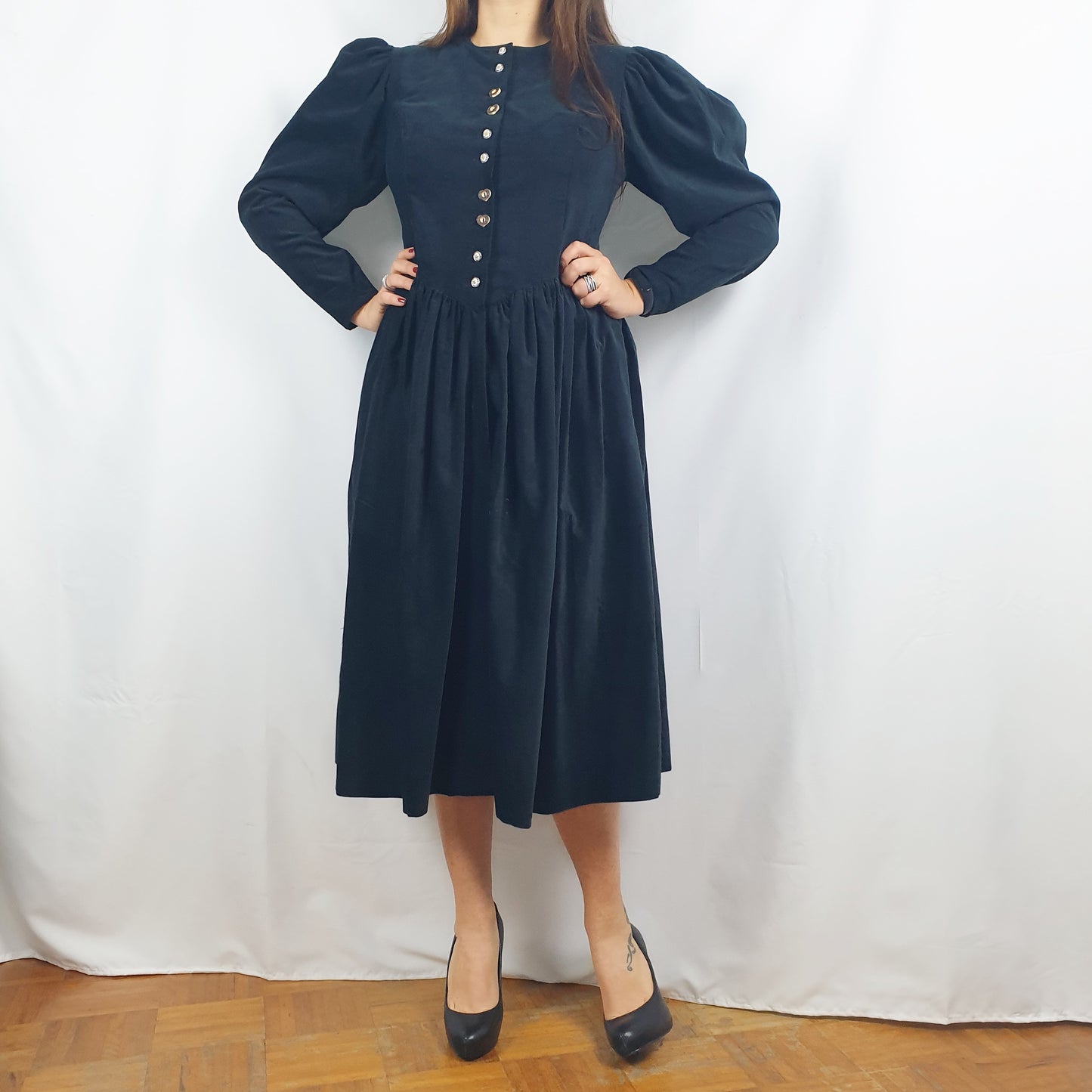 Abito austriaco velluto nero