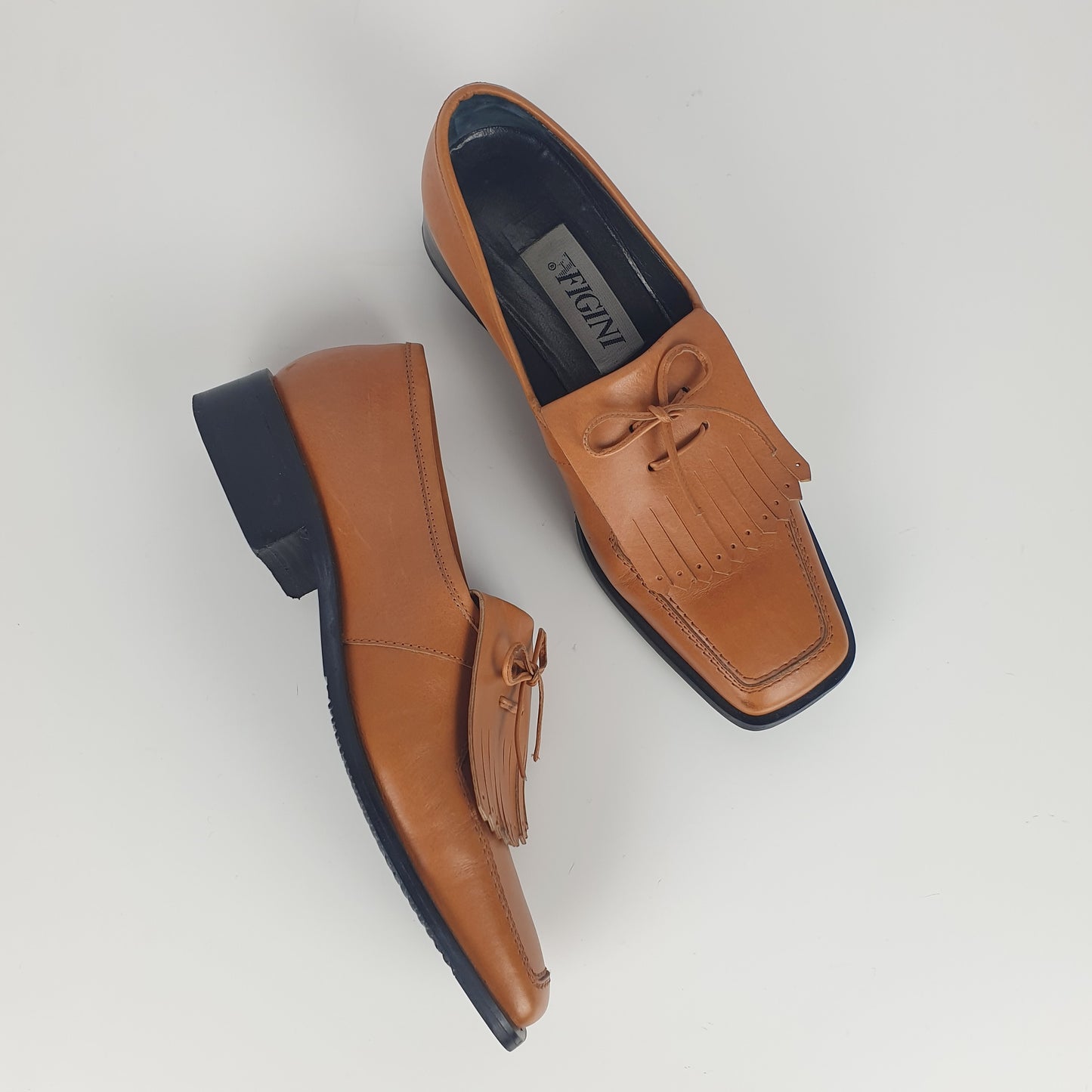 Mocassini Figini con frange