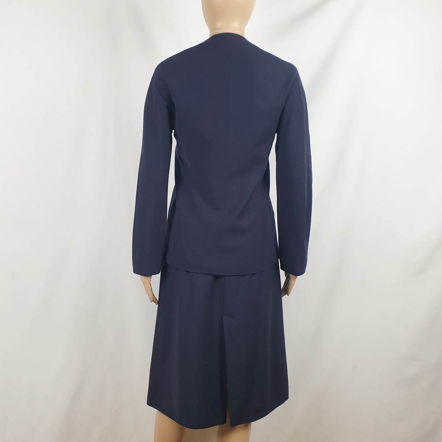 Completo vintage Paulette blu notte