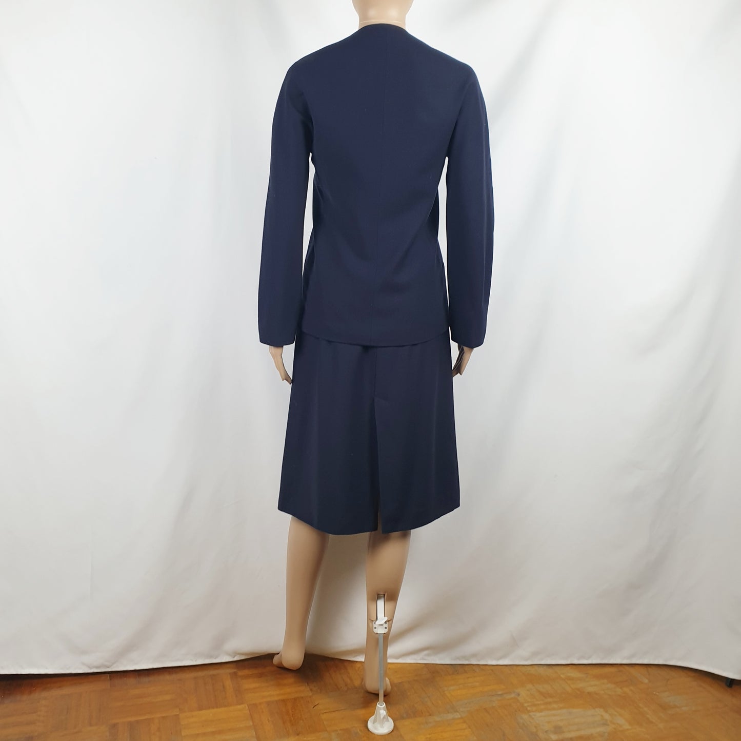 Completo vintage Paulette blu notte