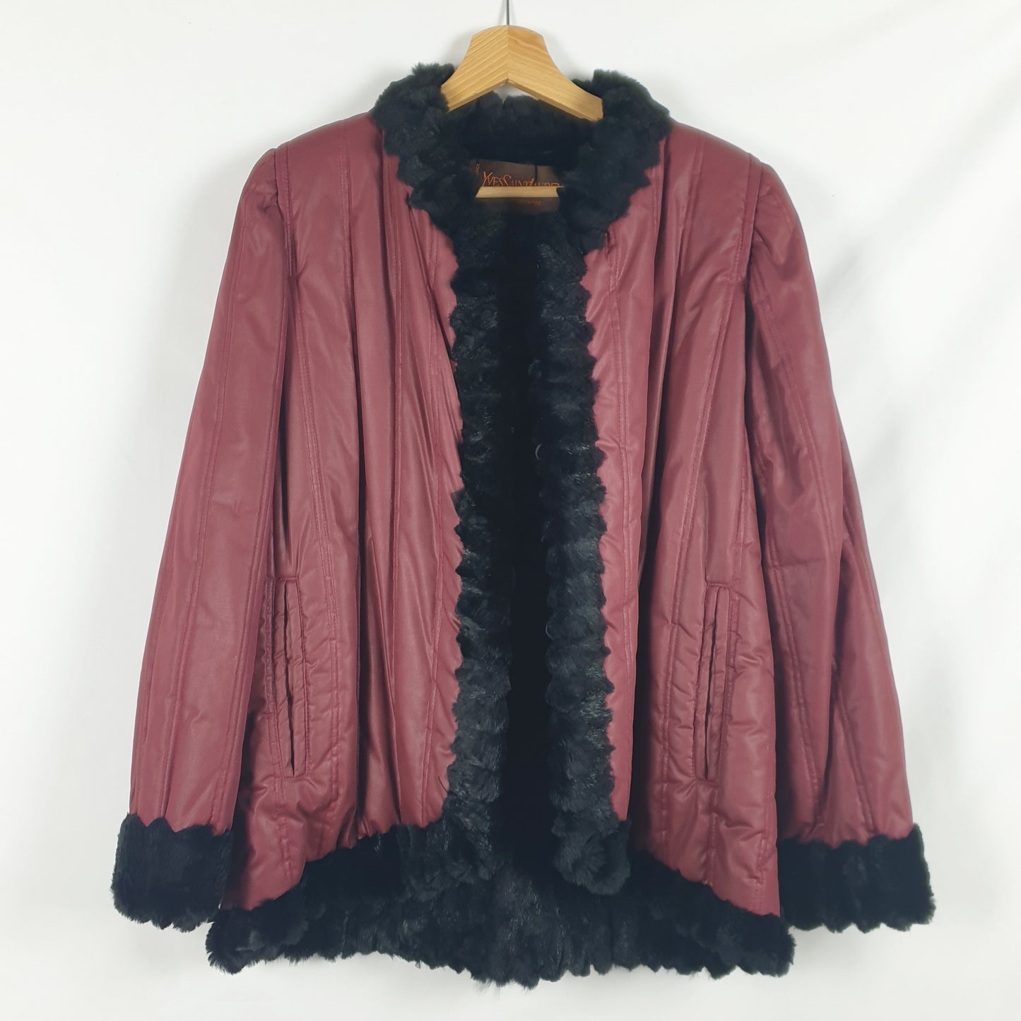 Giacca Yves Saint Laurent pelo ecologico