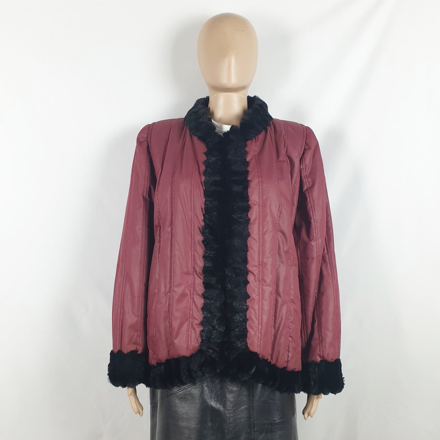 Giacca Yves Saint Laurent pelo ecologico