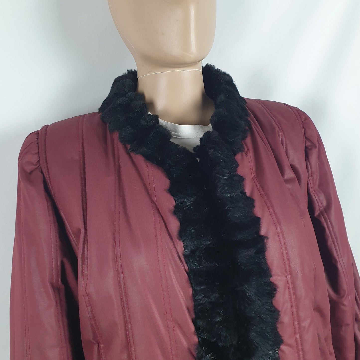 Giacca Yves Saint Laurent pelo ecologico