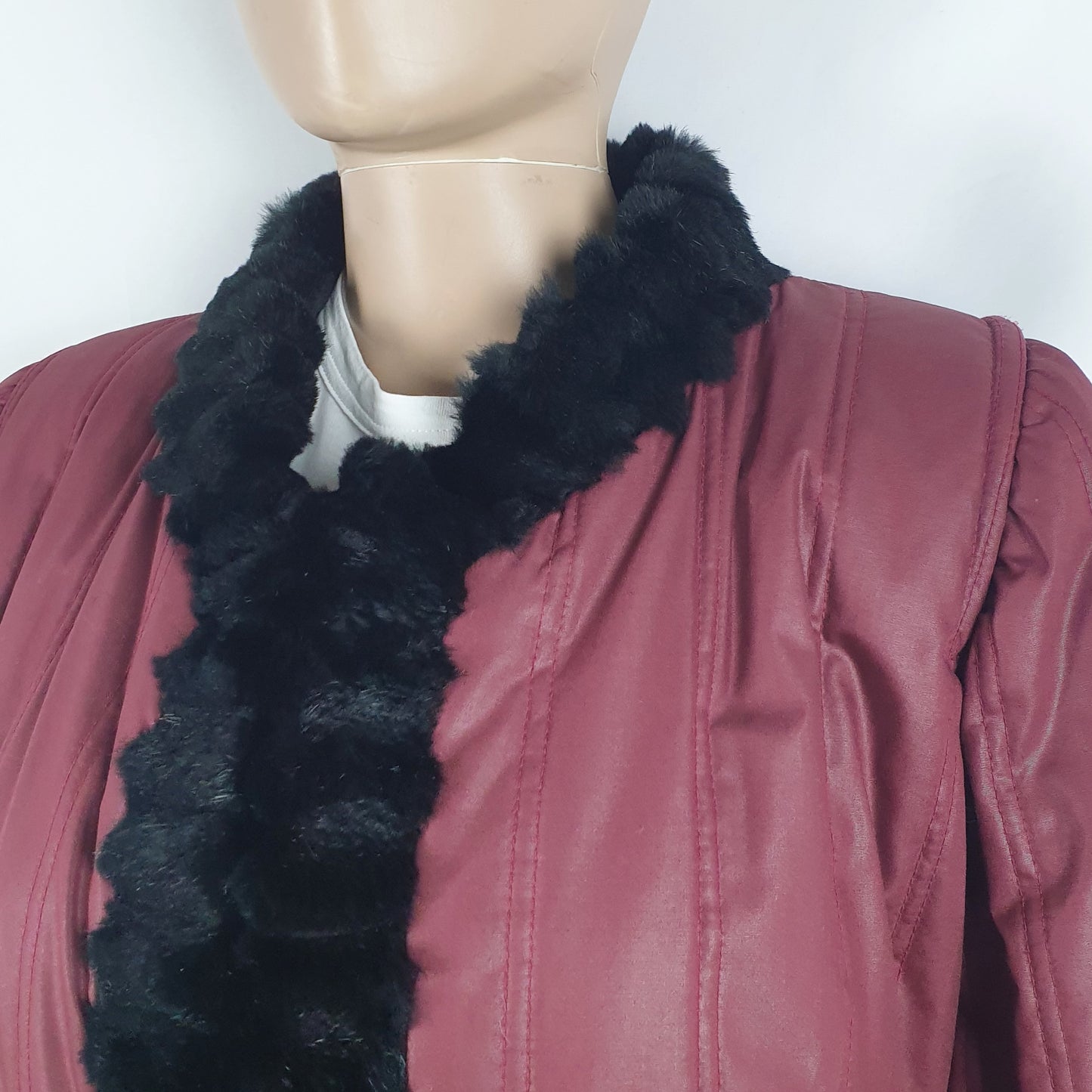 Giacca Yves Saint Laurent pelo ecologico