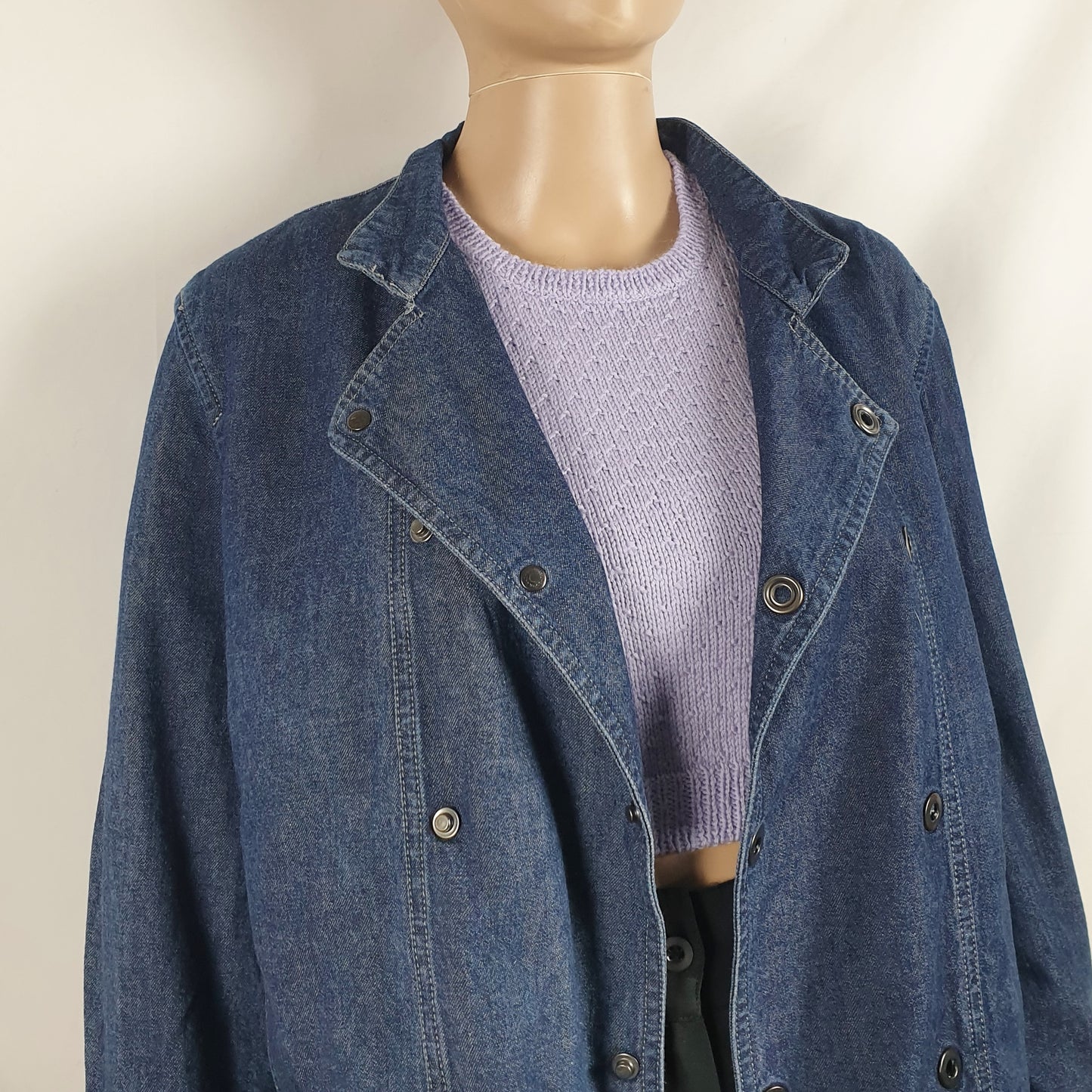 Giubbino Thierry Mugler in denim
