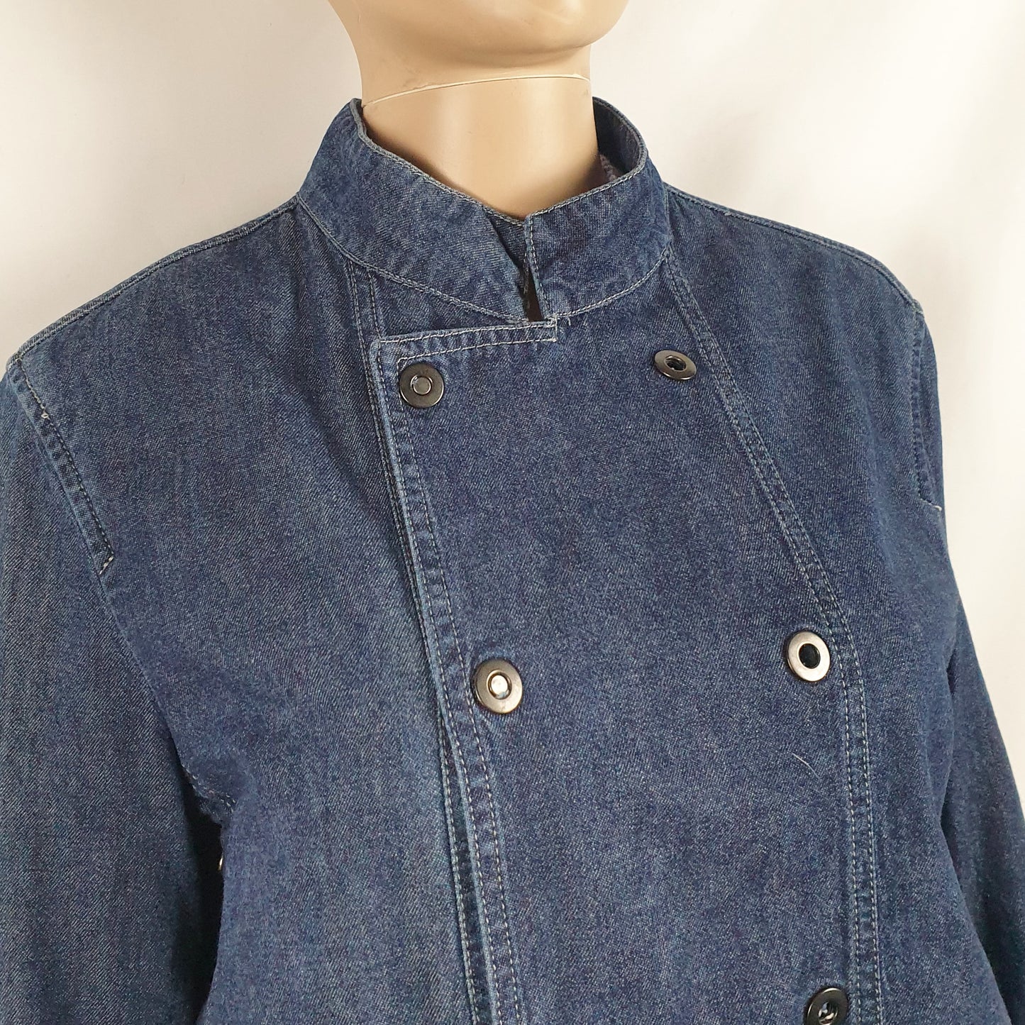 Giubbino Thierry Mugler in denim