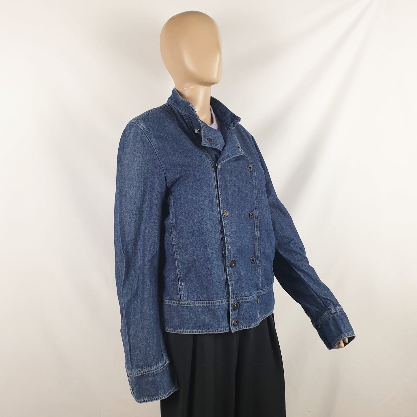 Giubbino Thierry Mugler in denim