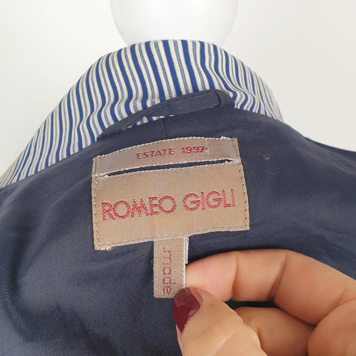 Giacca Lunga Romeo Gigli estate 1997