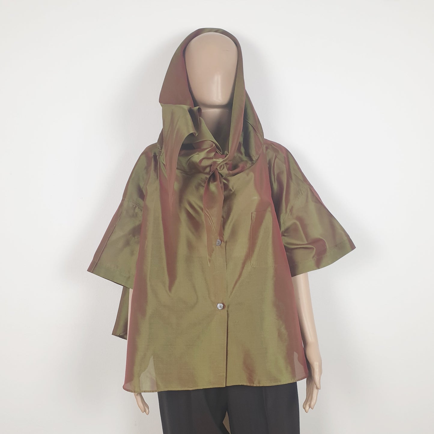 Camicia in seta Romeo Gigli 1992