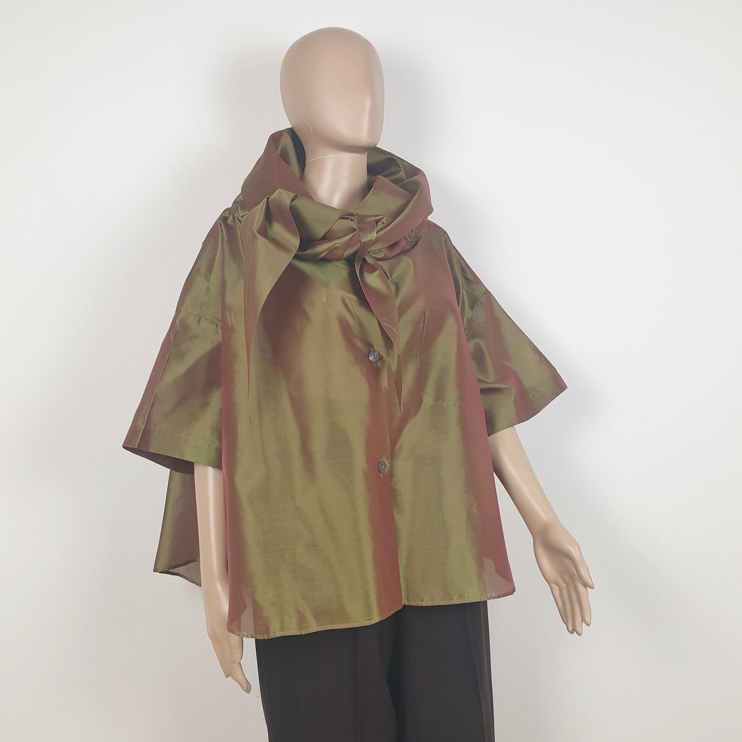 Camicia in seta Romeo Gigli 1992