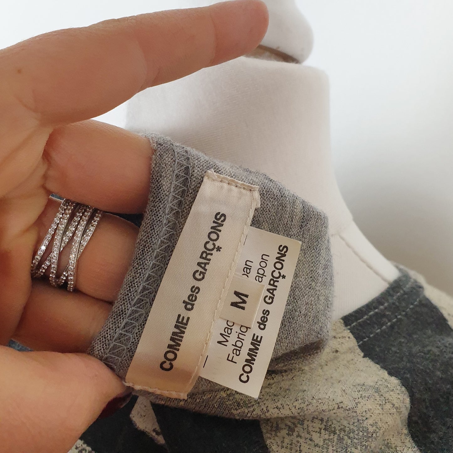 t shirt asimmetrica Comme des Garcons
