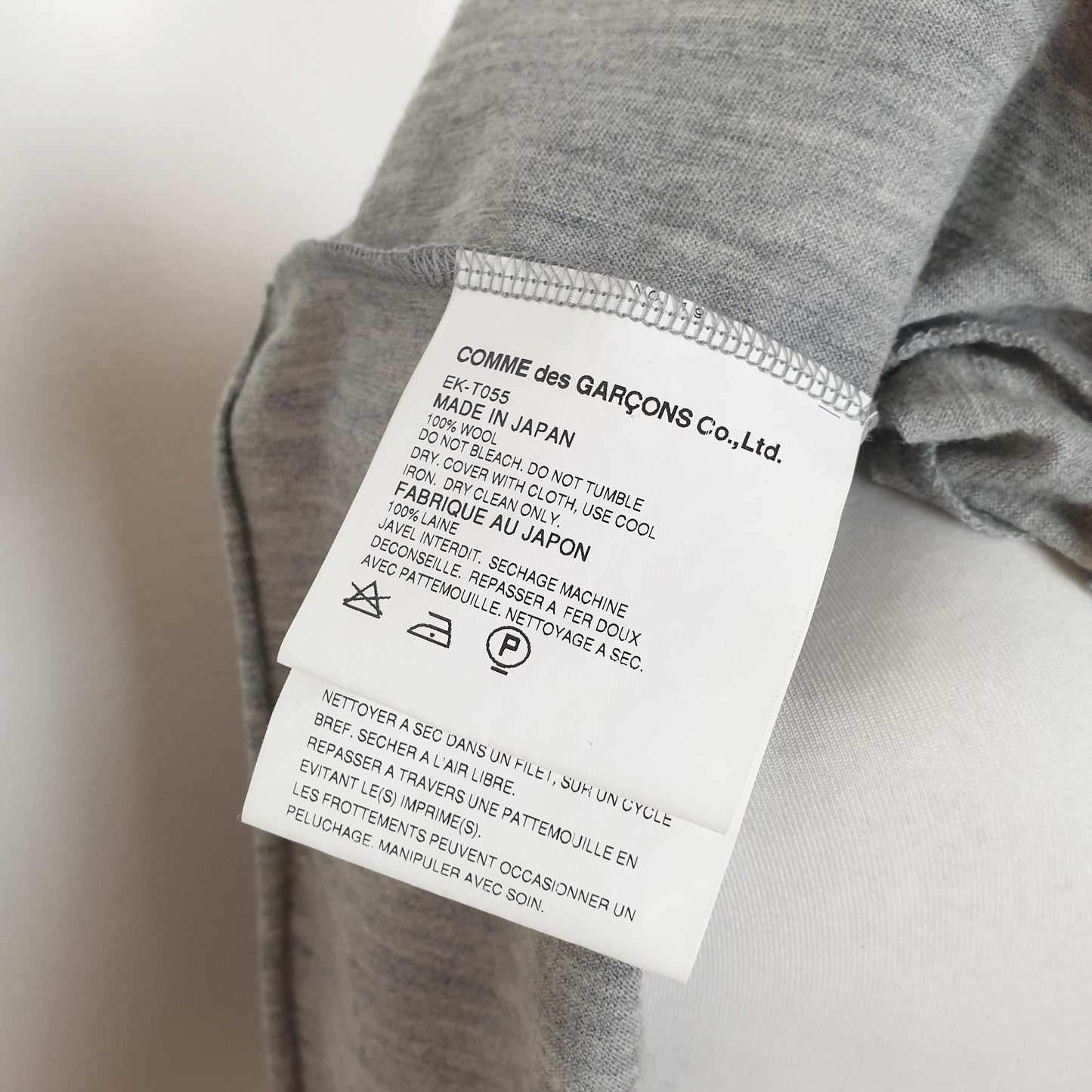 t shirt asimmetrica Comme des Garcons