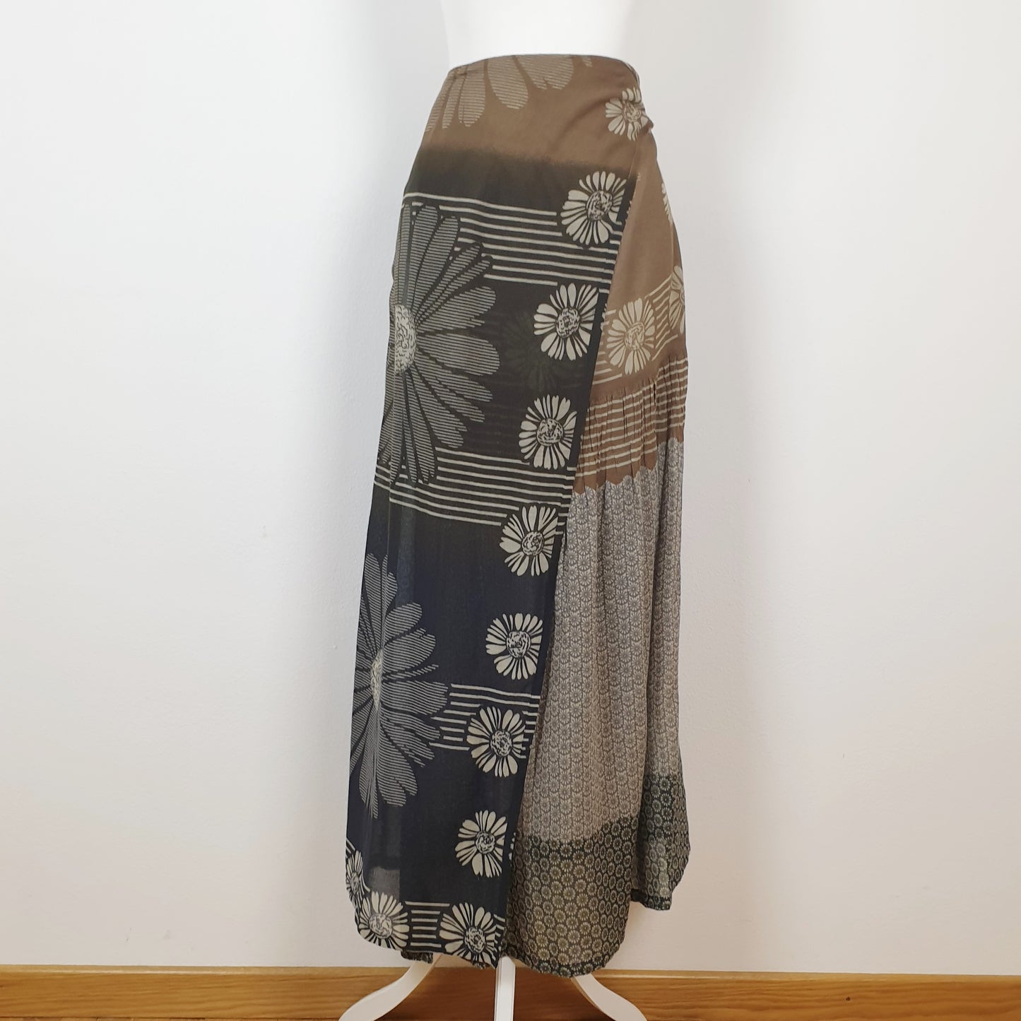 gonna lunga Dries Van Noten stampa fiori