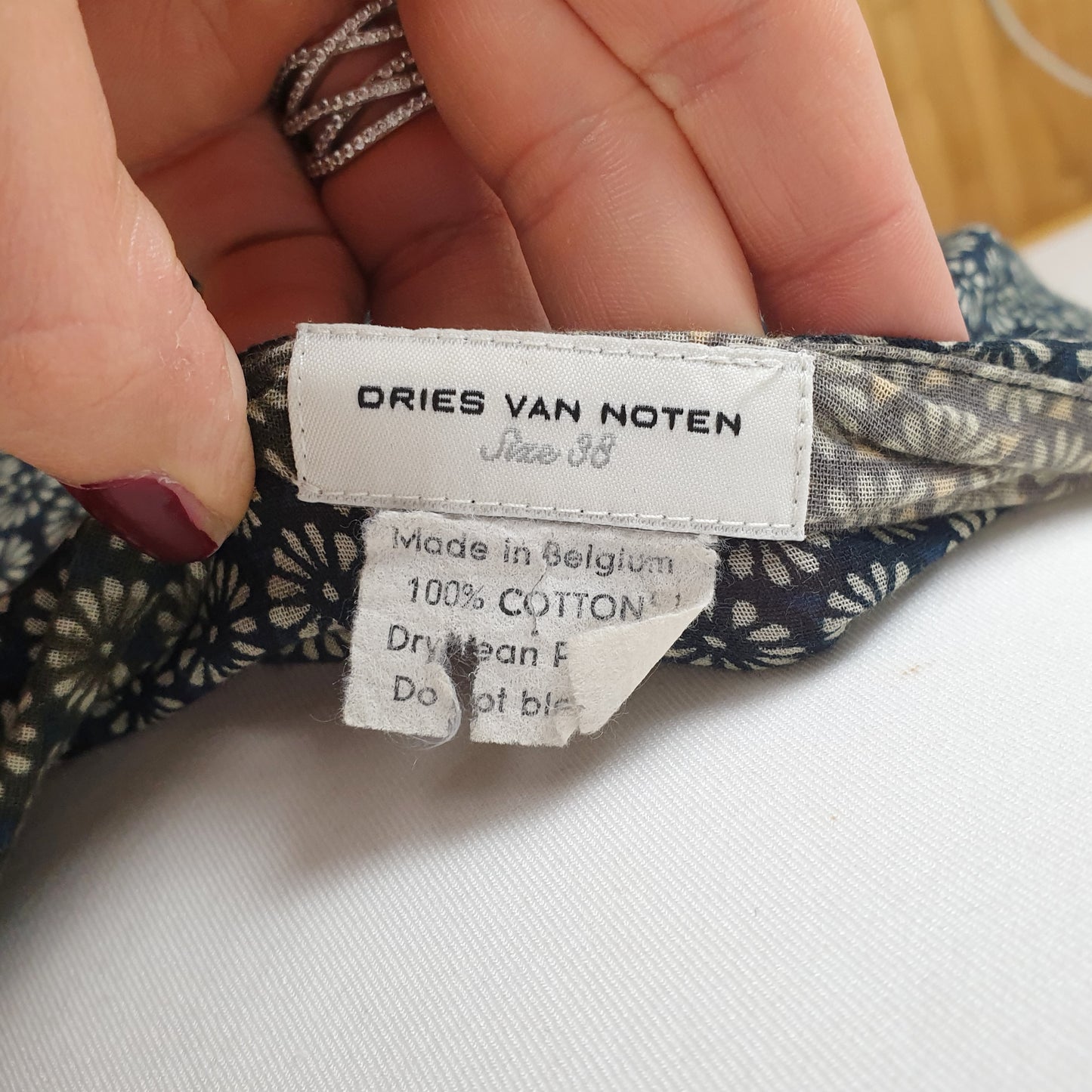 gonna lunga Dries Van Noten stampa fiori