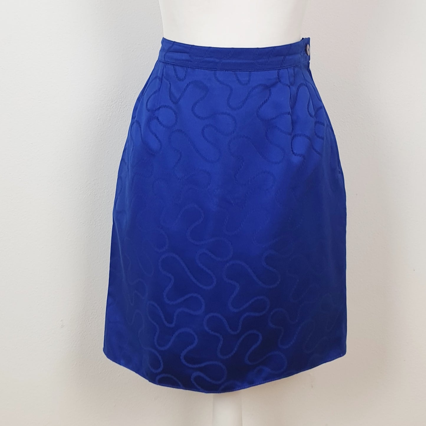 Completo Giacca e Gonna Ysl blu
