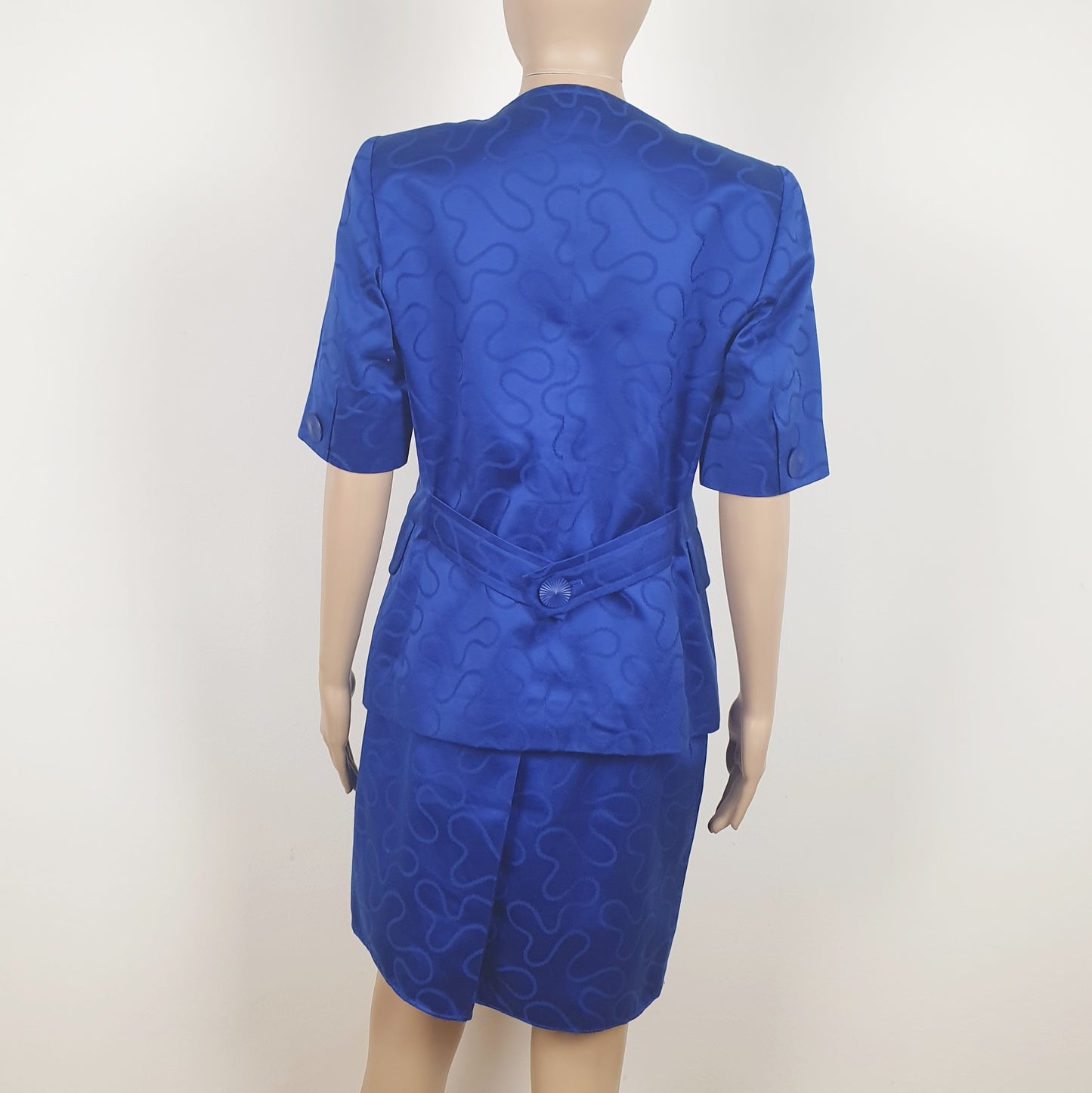 Completo Giacca e Gonna Ysl blu