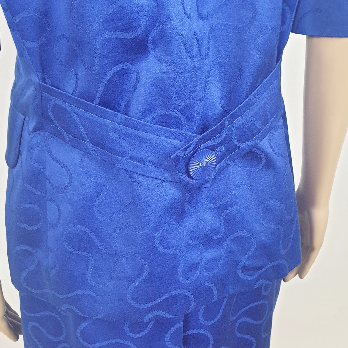 Completo Giacca e Gonna Ysl blu