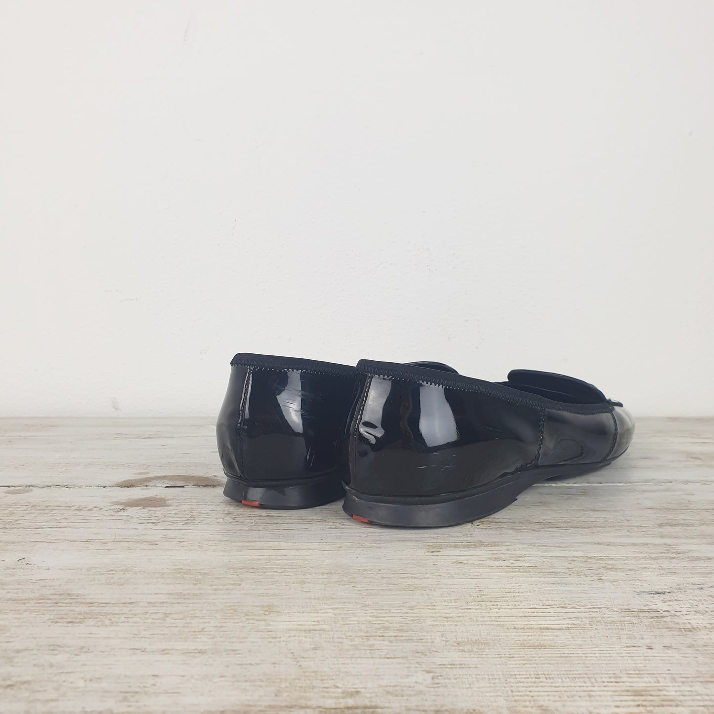 Mocassini Prada vernice nera nr.38