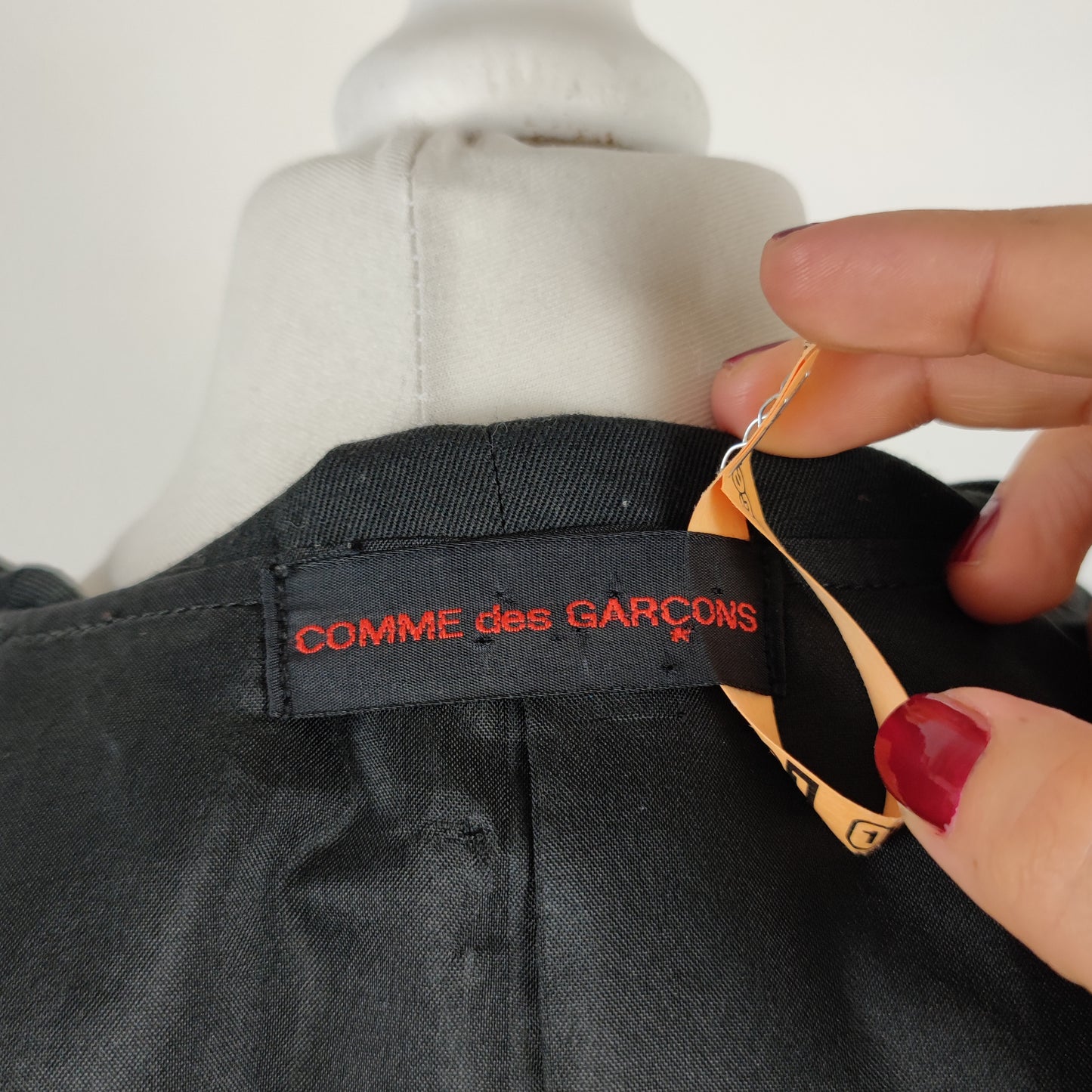Giacca con maxi collo Comme des Garcons
