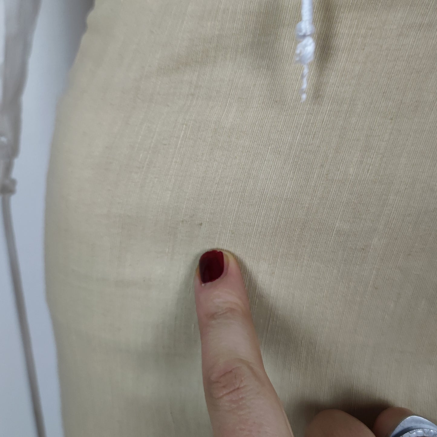 Gonna G Gigli lino beige