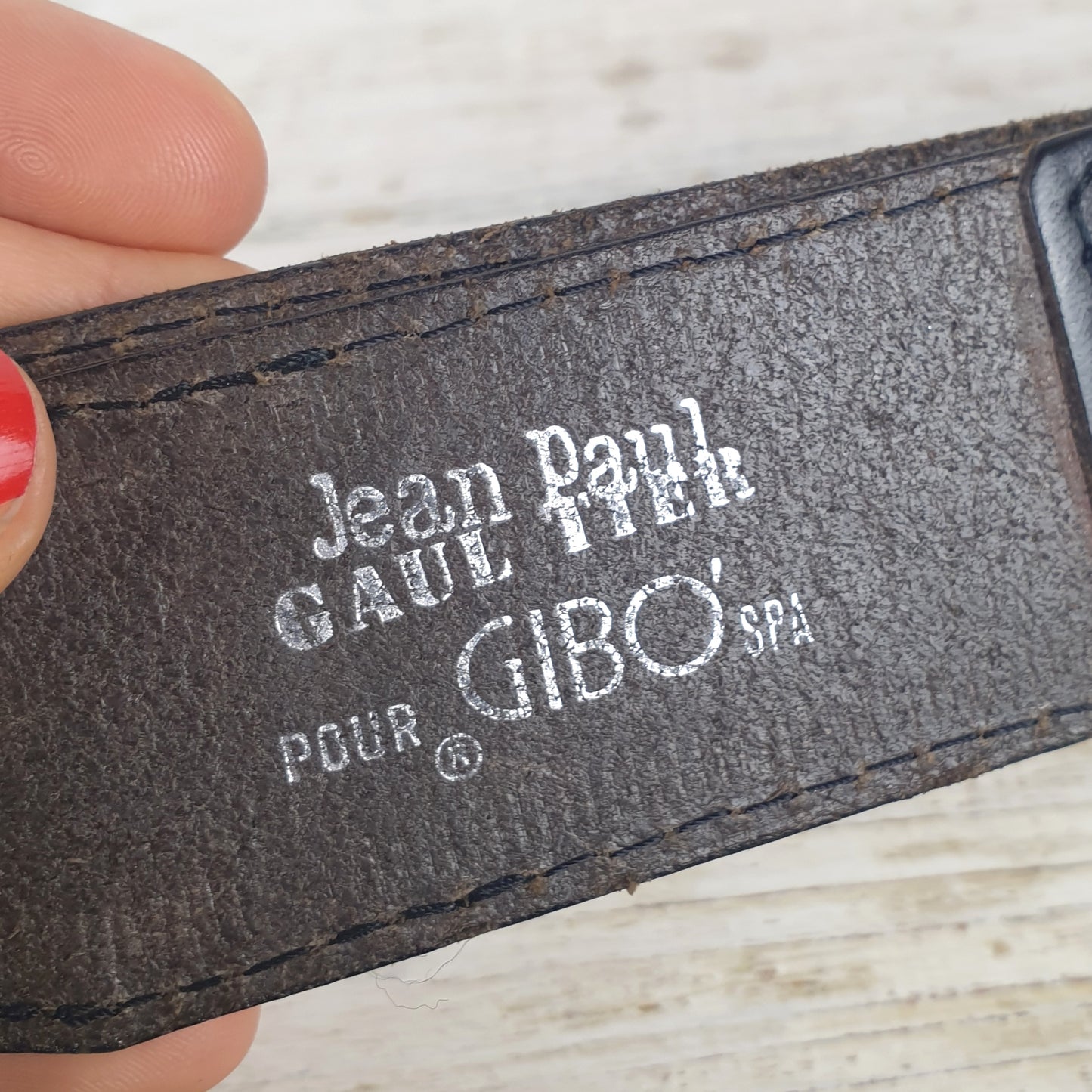 Cintura vintage Jean Paul Gaultier pour Gibo'