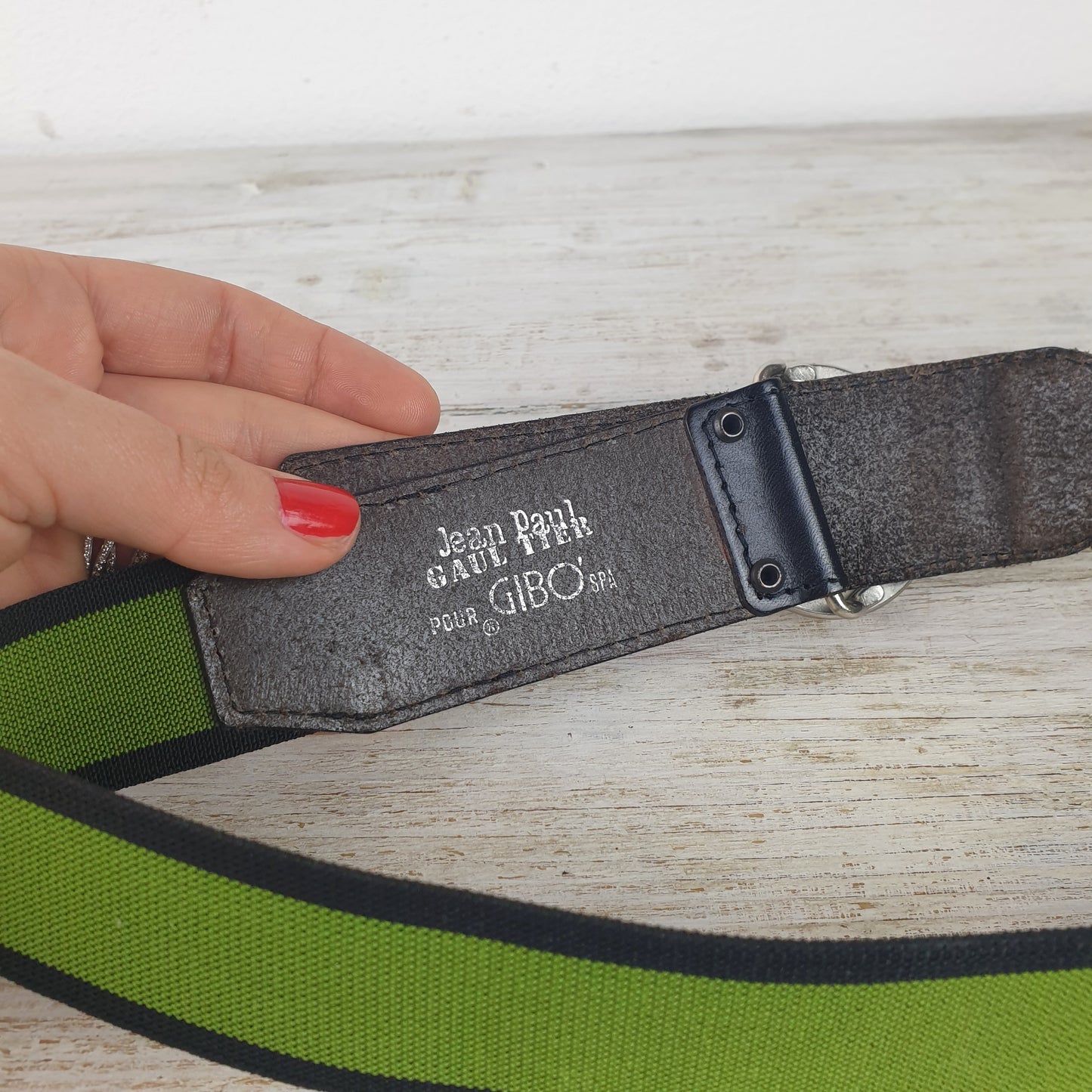 Cintura vintage Jean Paul Gaultier pour Gibo'