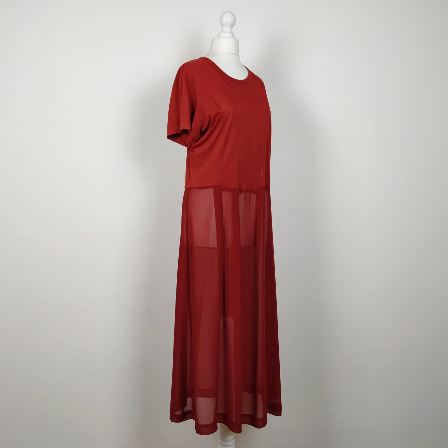 Abito Comme des Garcons rosso
