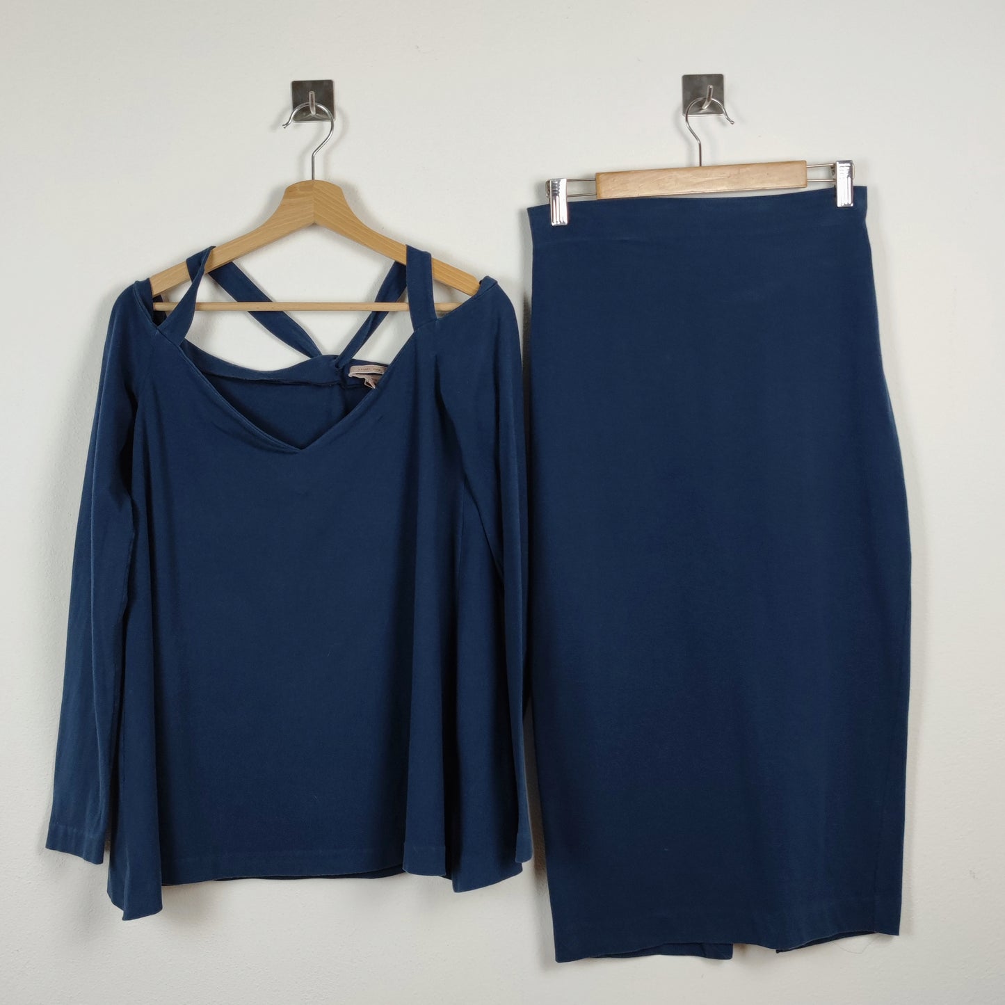 Completo blu Romeo Gigli estate 1996