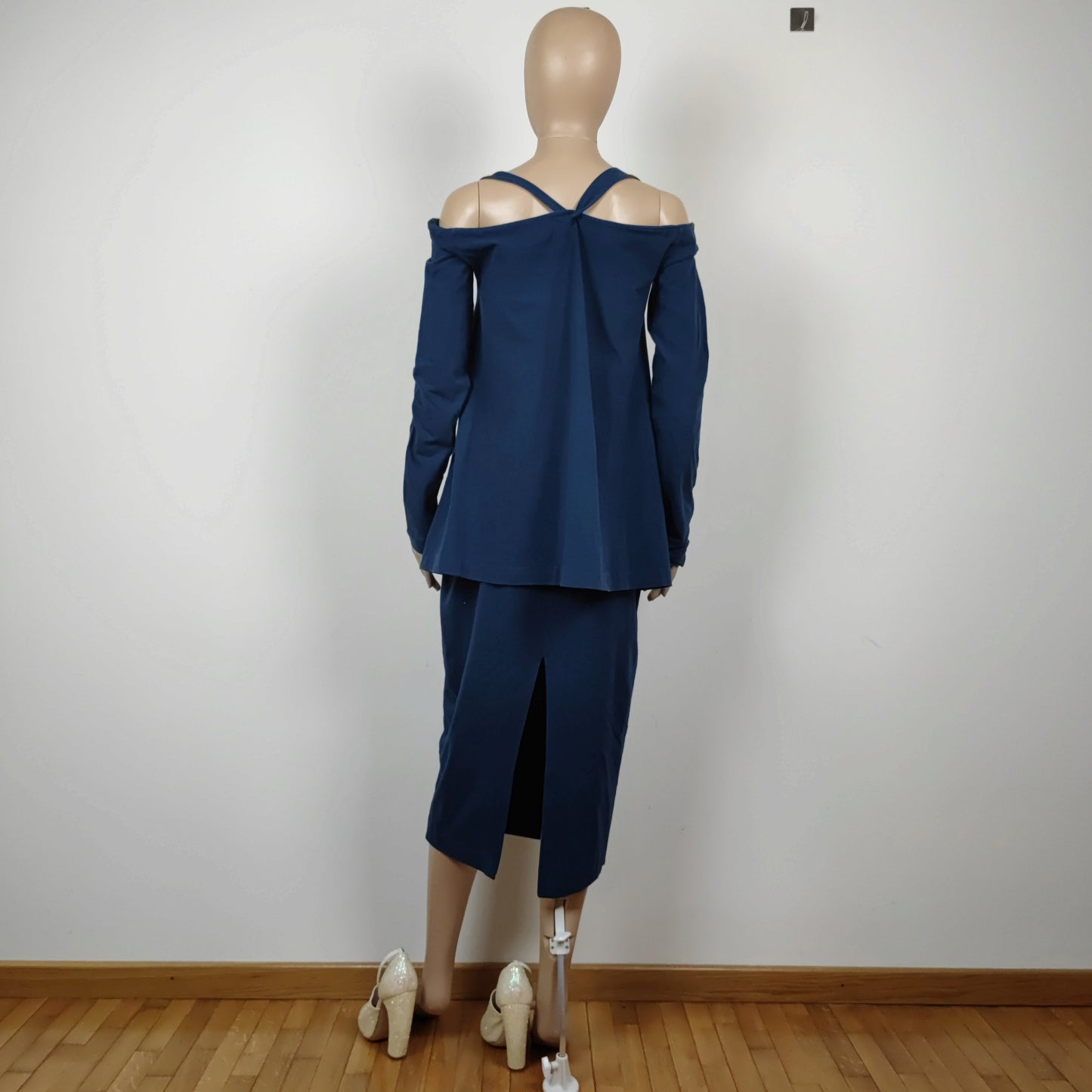 Completo blu Romeo Gigli estate 1996
