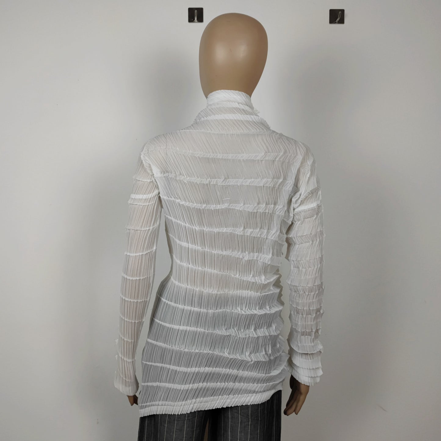 Camicia bianca Issey Miyake