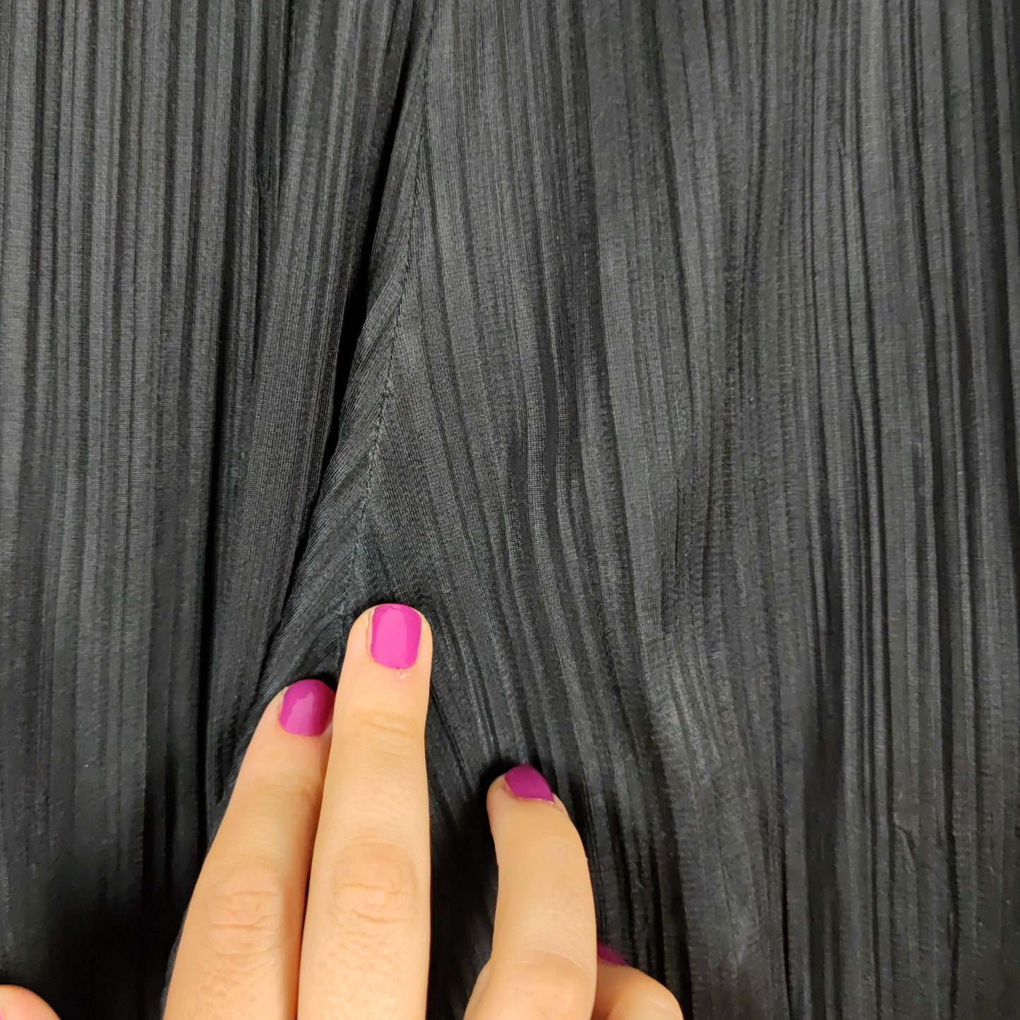 pantaloni Pleats Please neri
