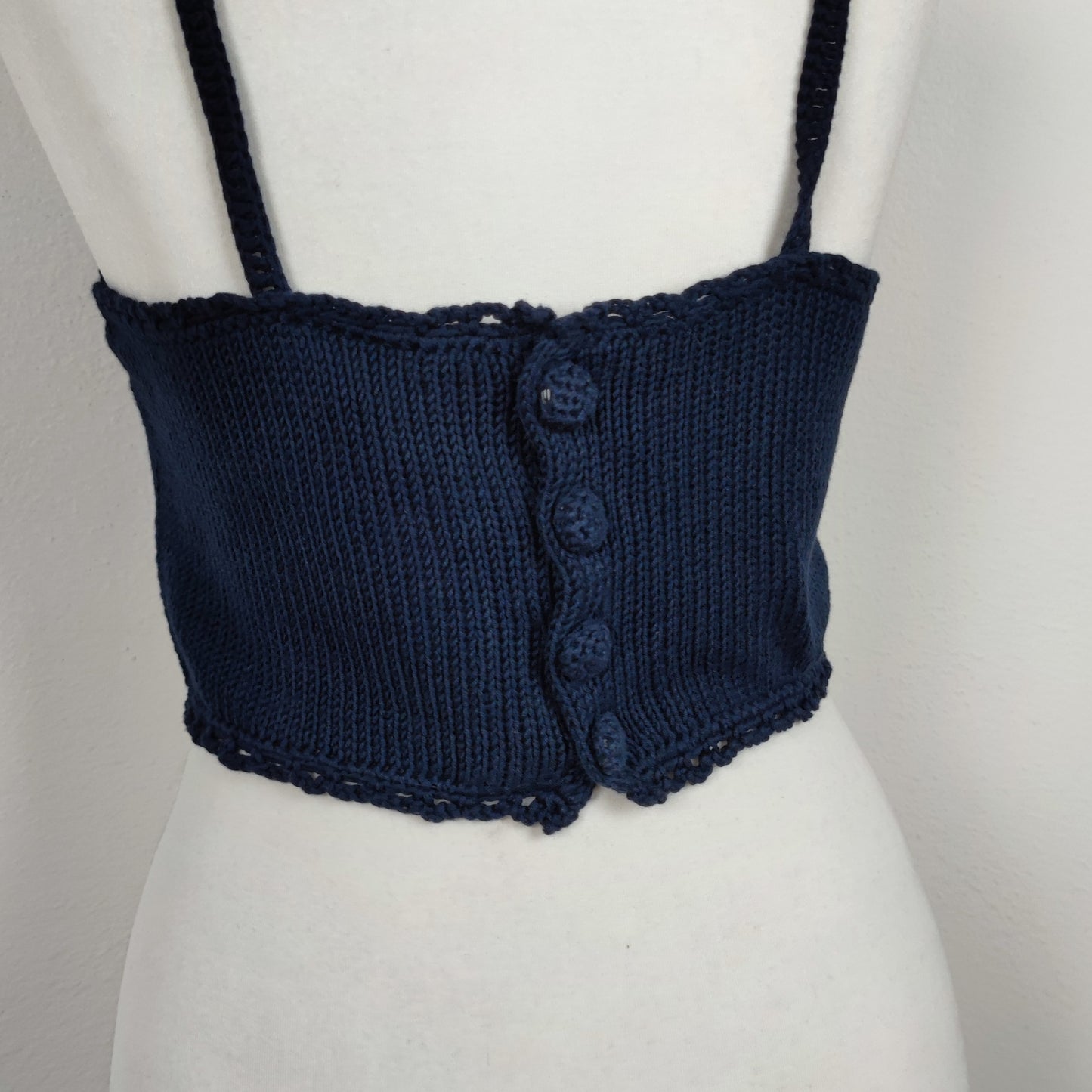 top corto Romeo Gigli blu